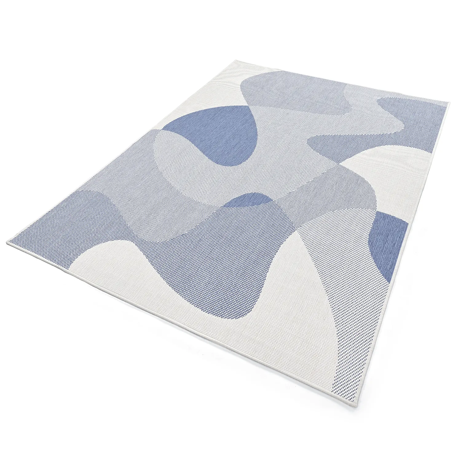 Tapete para interior e exterior - utomhusmatta - Somerville (azul)