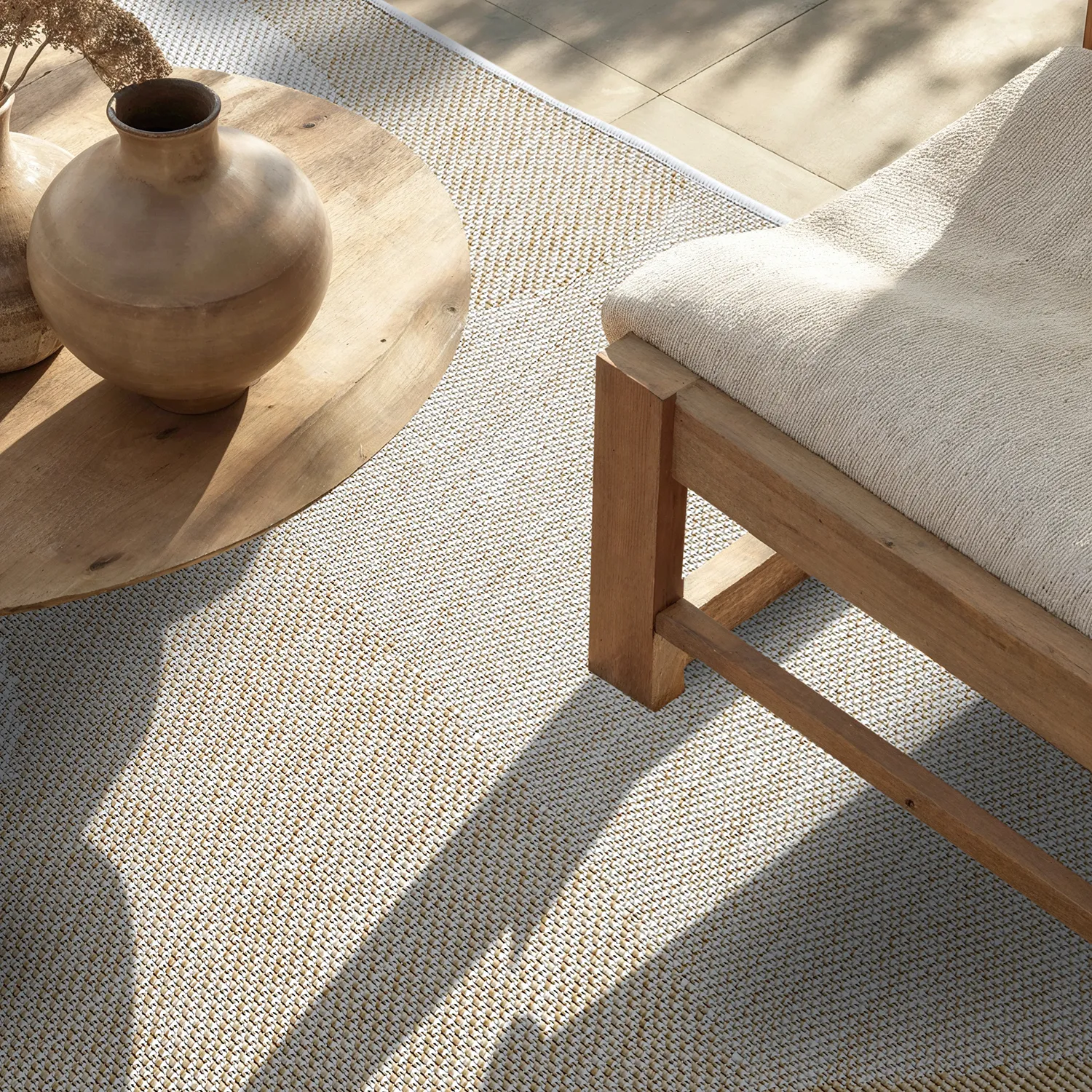 Tapete para interior e exterior - utomhusmatta - Somerville (amarelo)