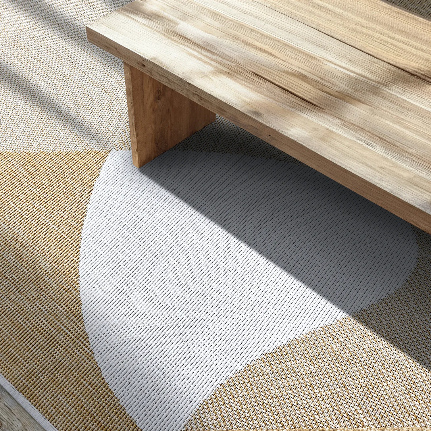 Tapete para interior e exterior - utomhusmatta - Somerville (amarelo)