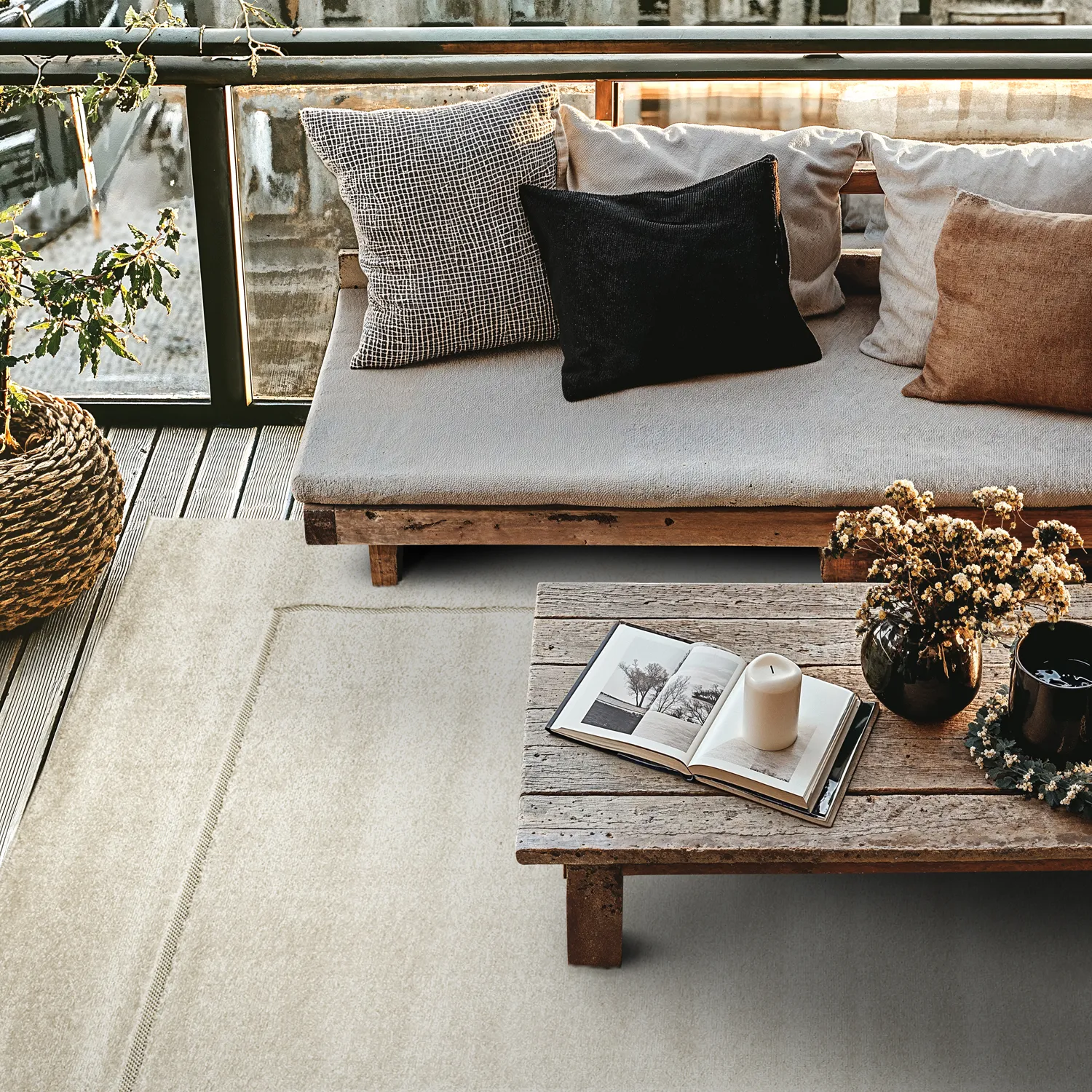 Shaggy Indoor/Outdoor - Syracuse (creme)