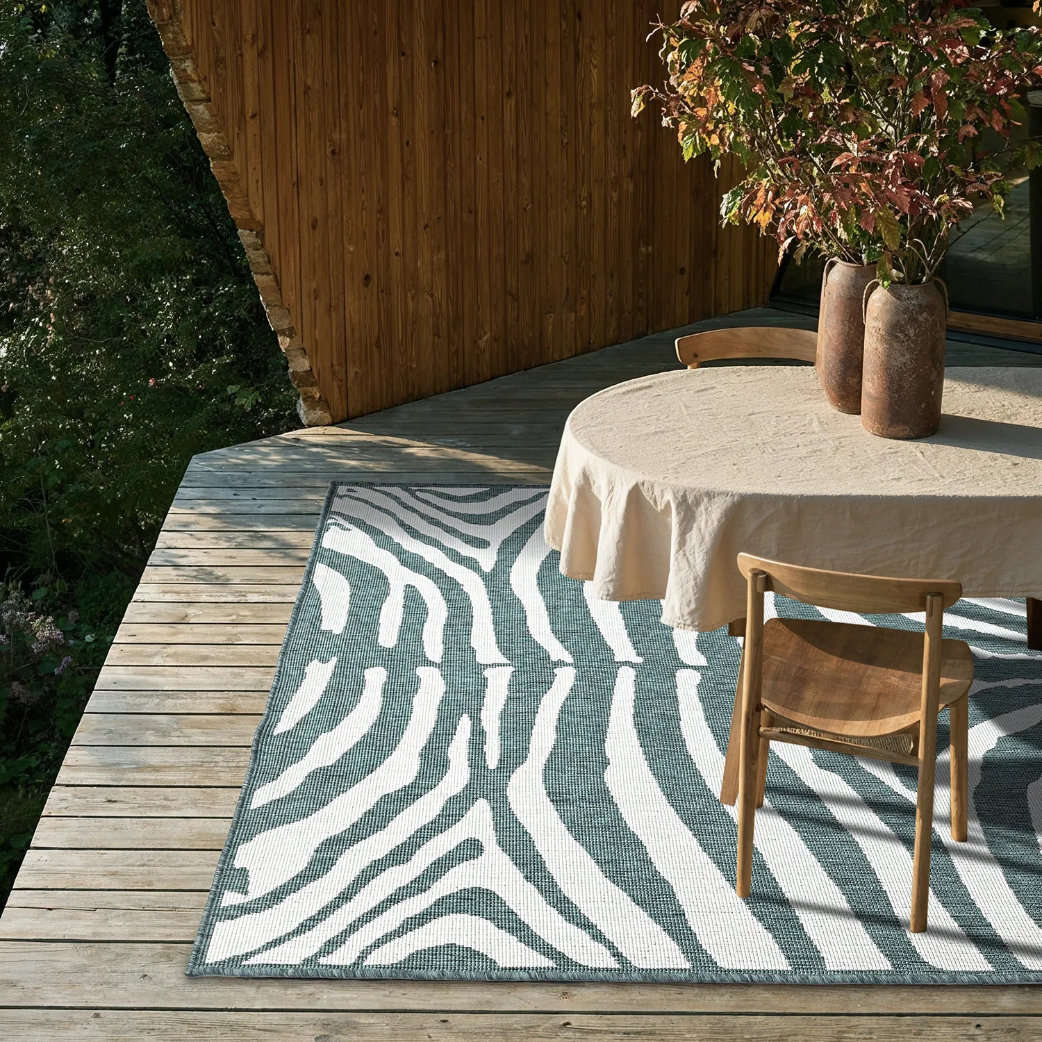 Tapete para interior e exterior - utomhusmatta - Winona (verde)