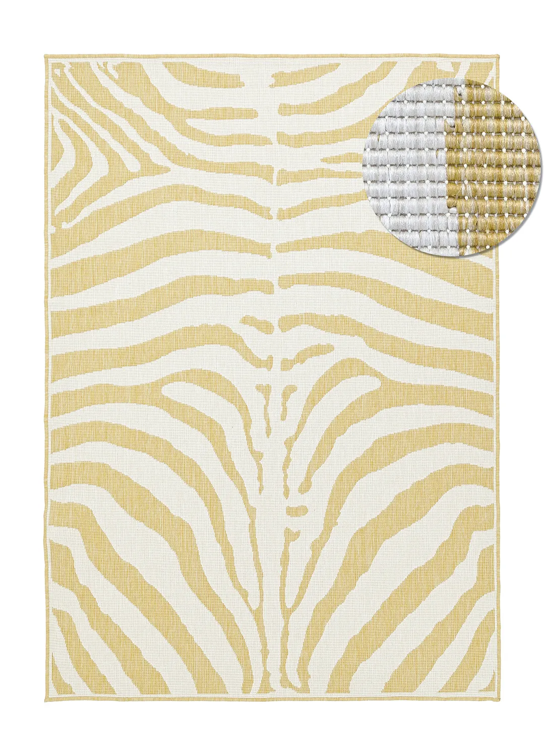 Tapete para interior e exterior - utomhusmatta - Winona (amarelo)