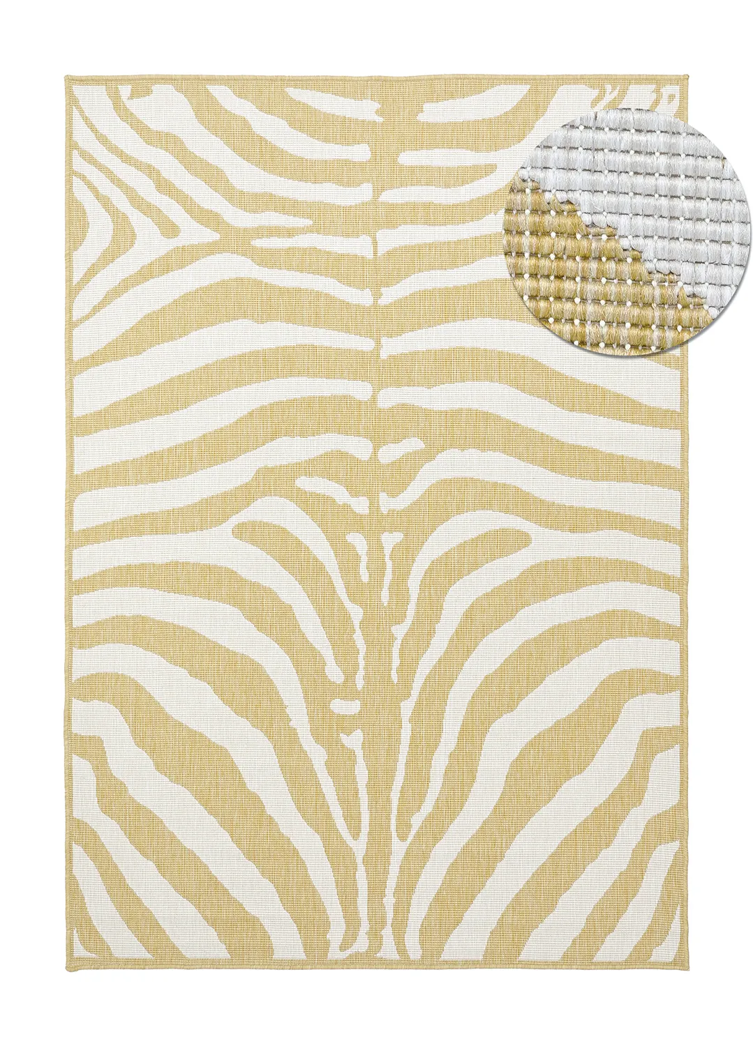 Tapete para interior e exterior - utomhusmatta - Winona (amarelo)