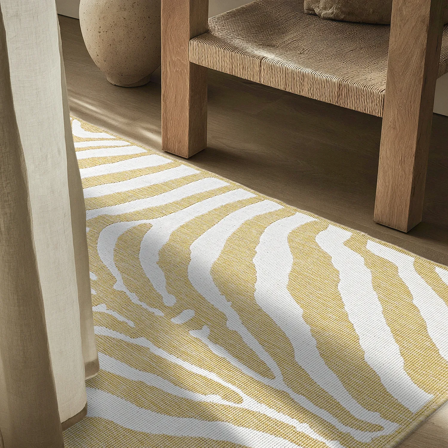 Tapete para interior e exterior - utomhusmatta - Winona (amarelo)