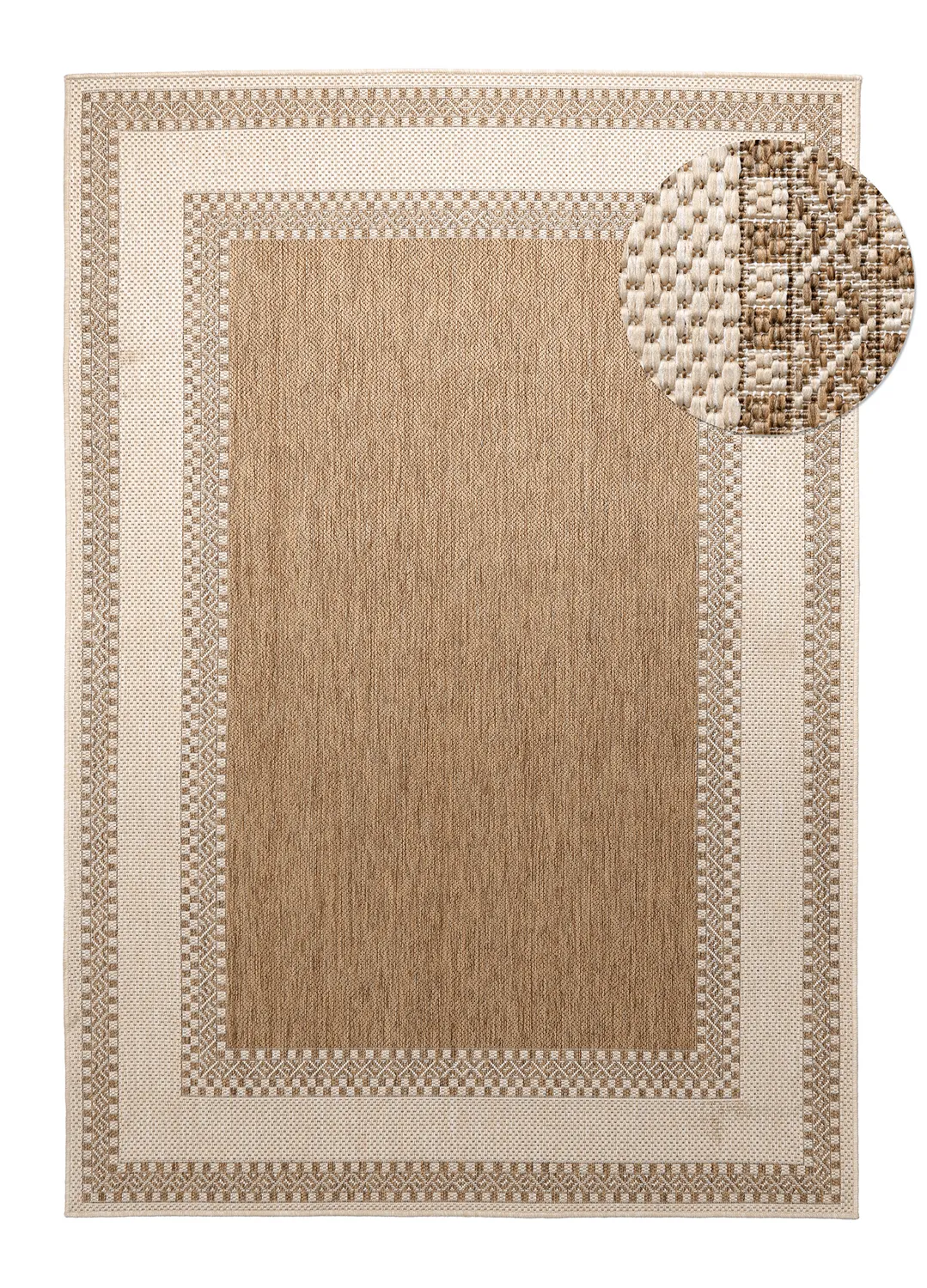 Tapete para interior e exterior - Sousse (marrom)