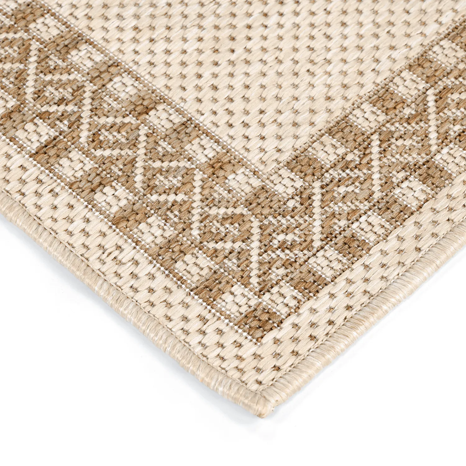 Tapete para interior e exterior - Sousse (marrom)