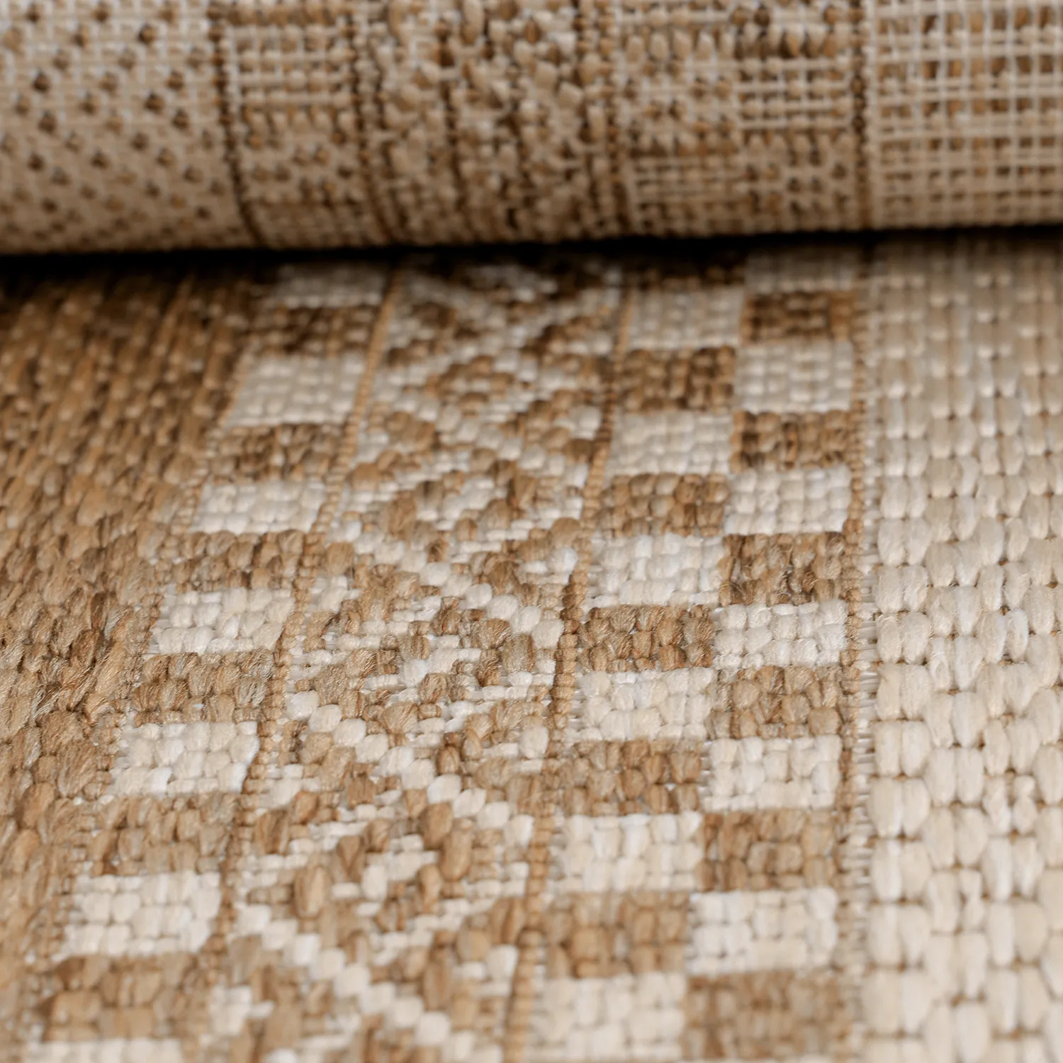 Tapete para interior e exterior - Sousse (marrom)