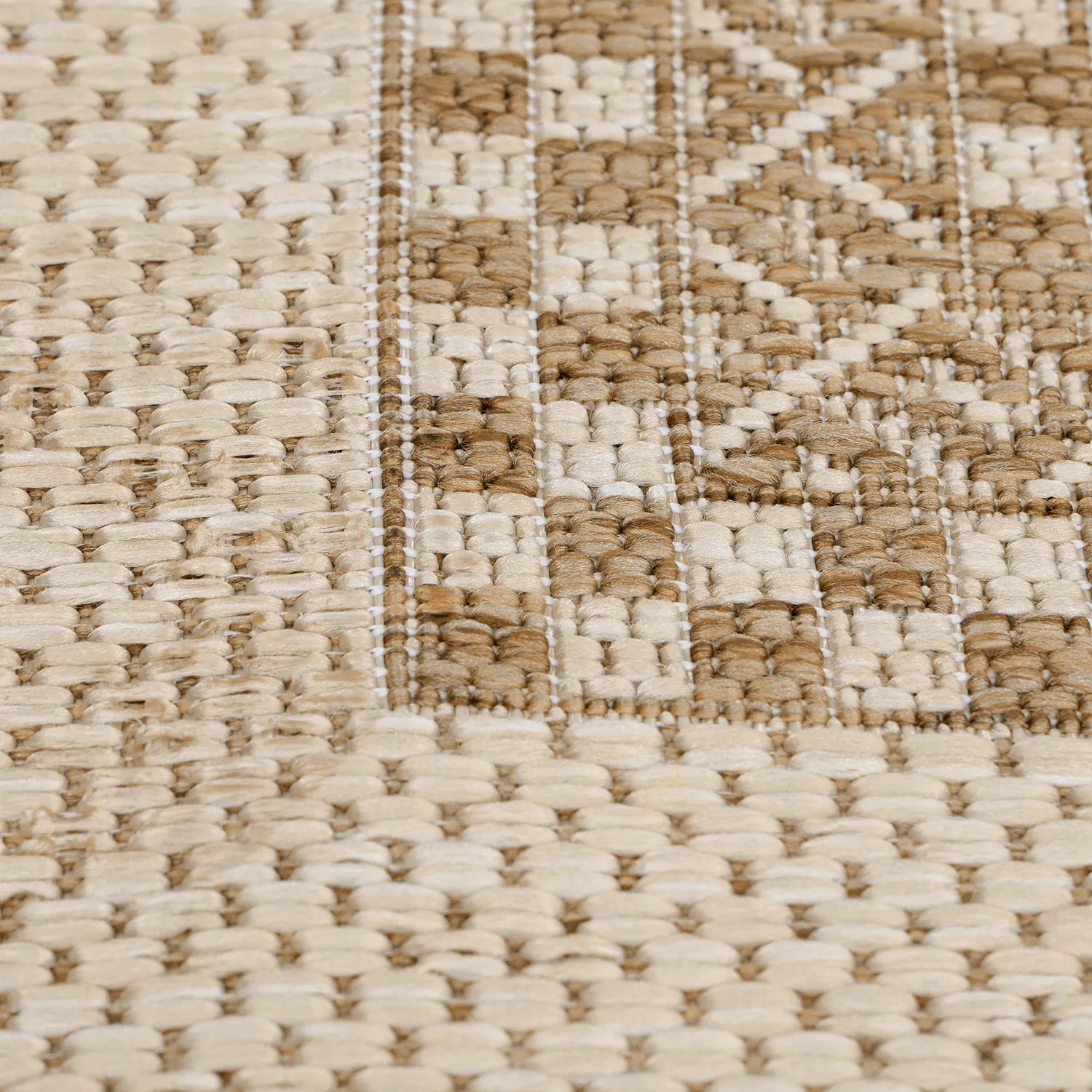 Tapete para interior e exterior - Sousse (marrom)
