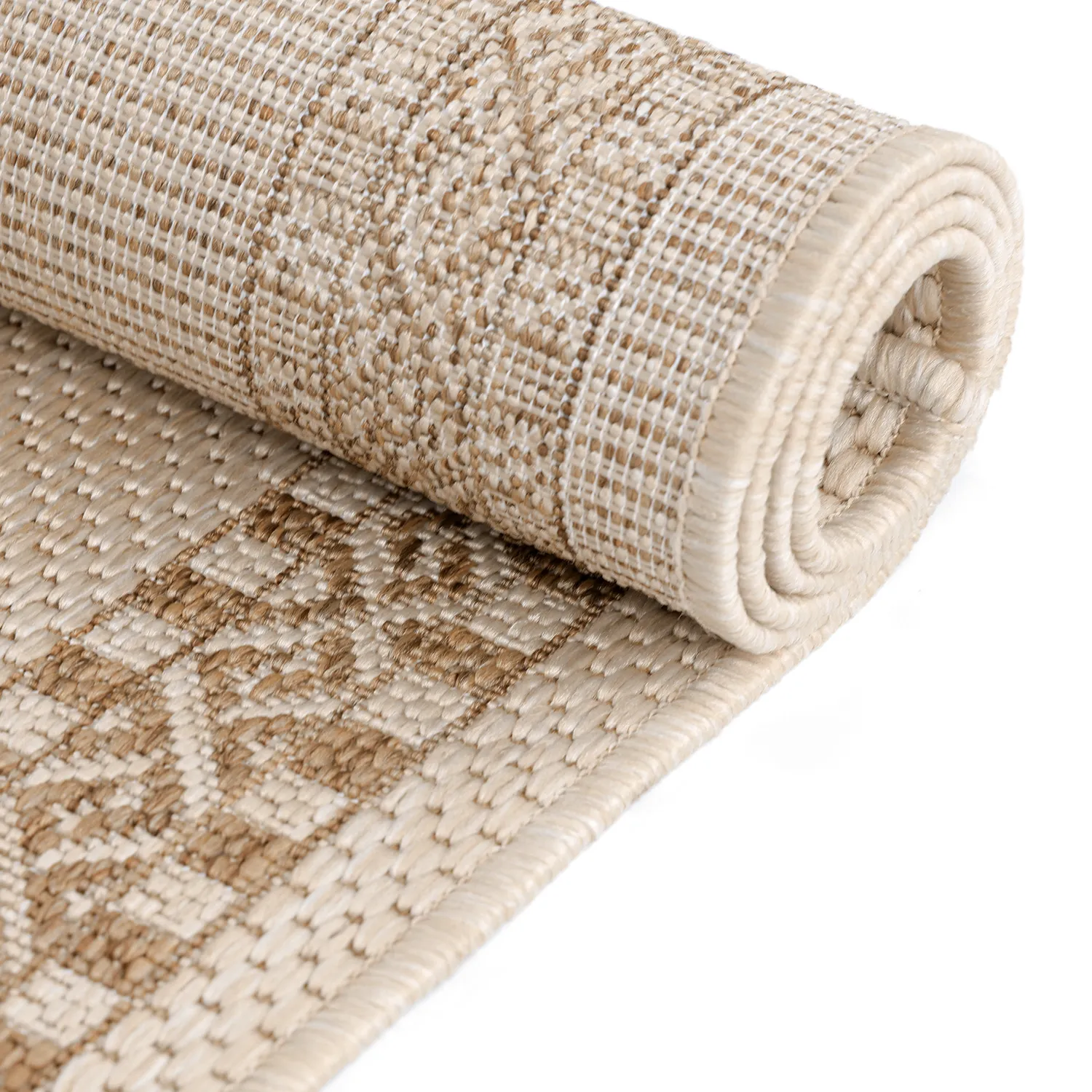 Tapete para interior e exterior - Sousse (marrom)