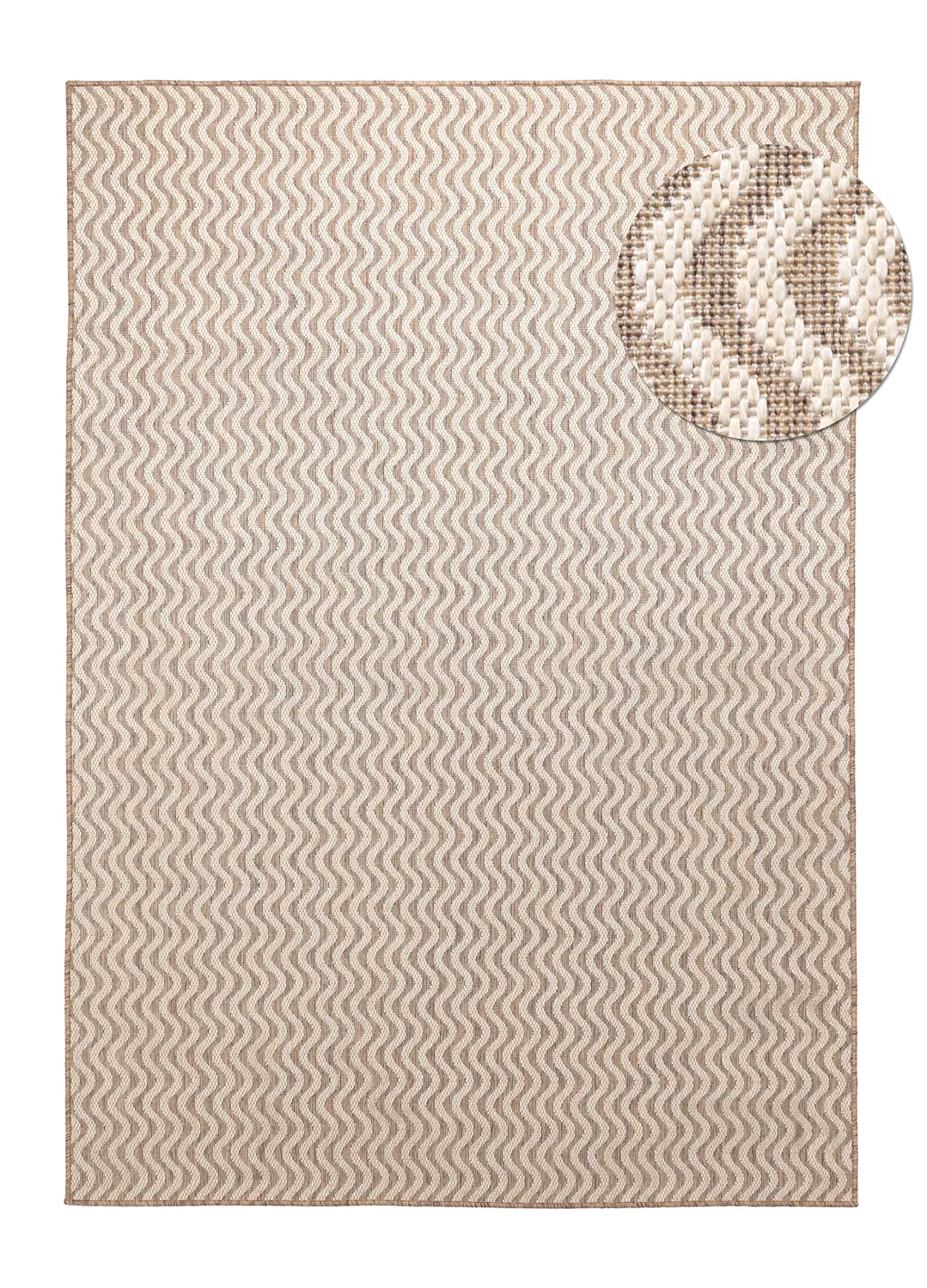 Tapete para interior e exterior - Tracino (marrom)