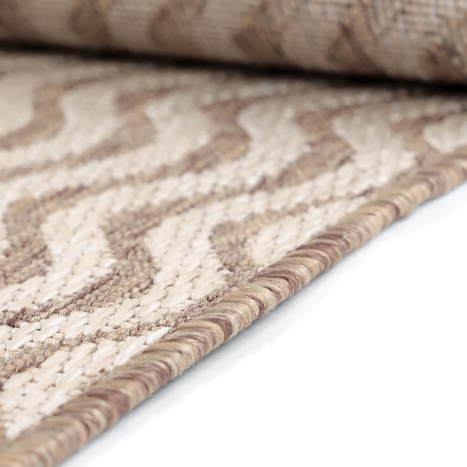 Tapete para interior e exterior - Tracino (marrom)