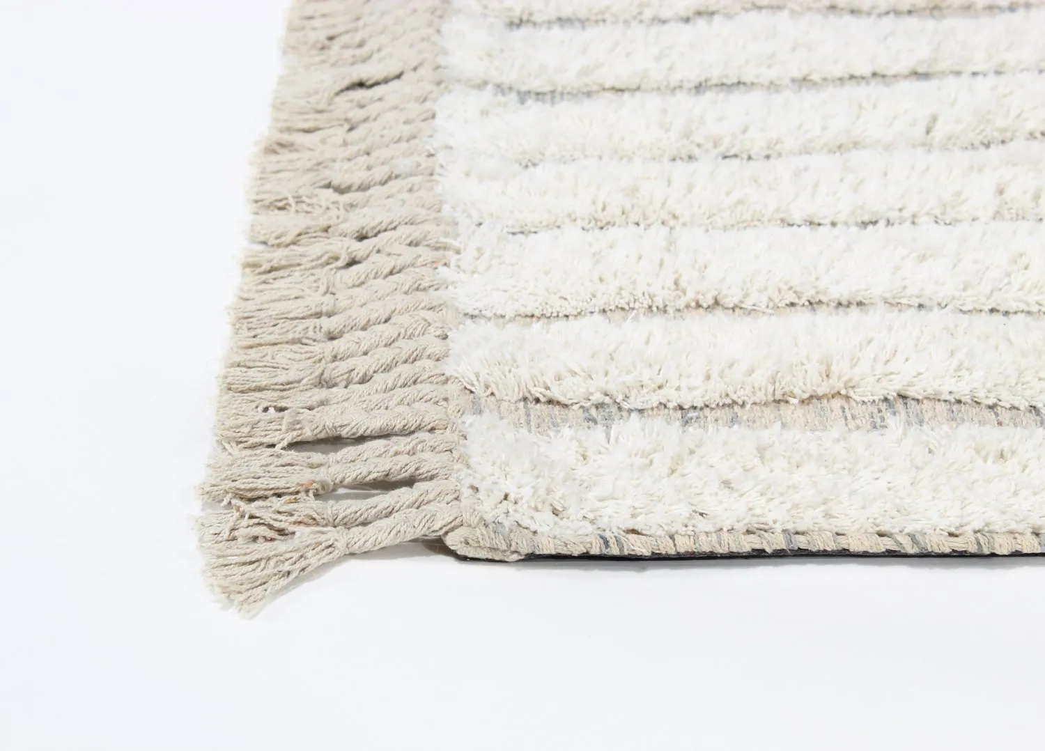 Tapete de algodão - Inez (bege)