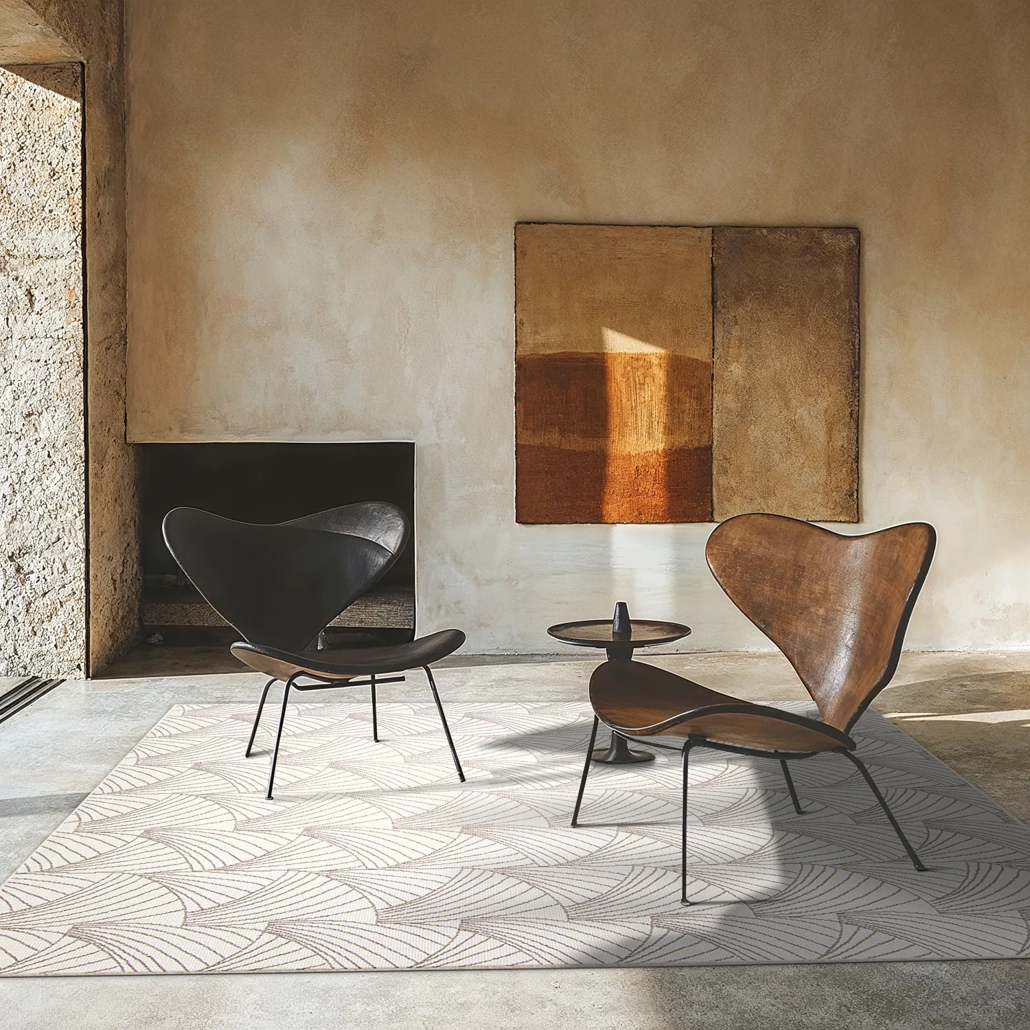 Tapete para interior e exterior - Beau (bege)