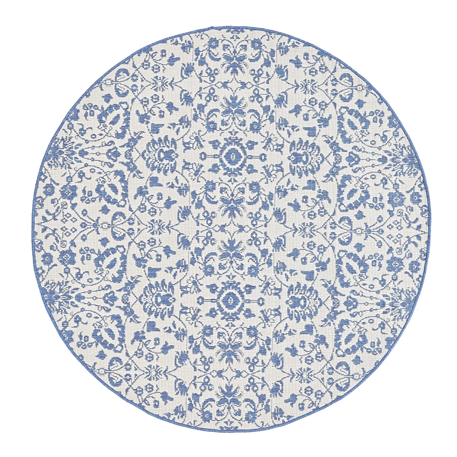 Tapete redondo - Brussels Ocean (azul)