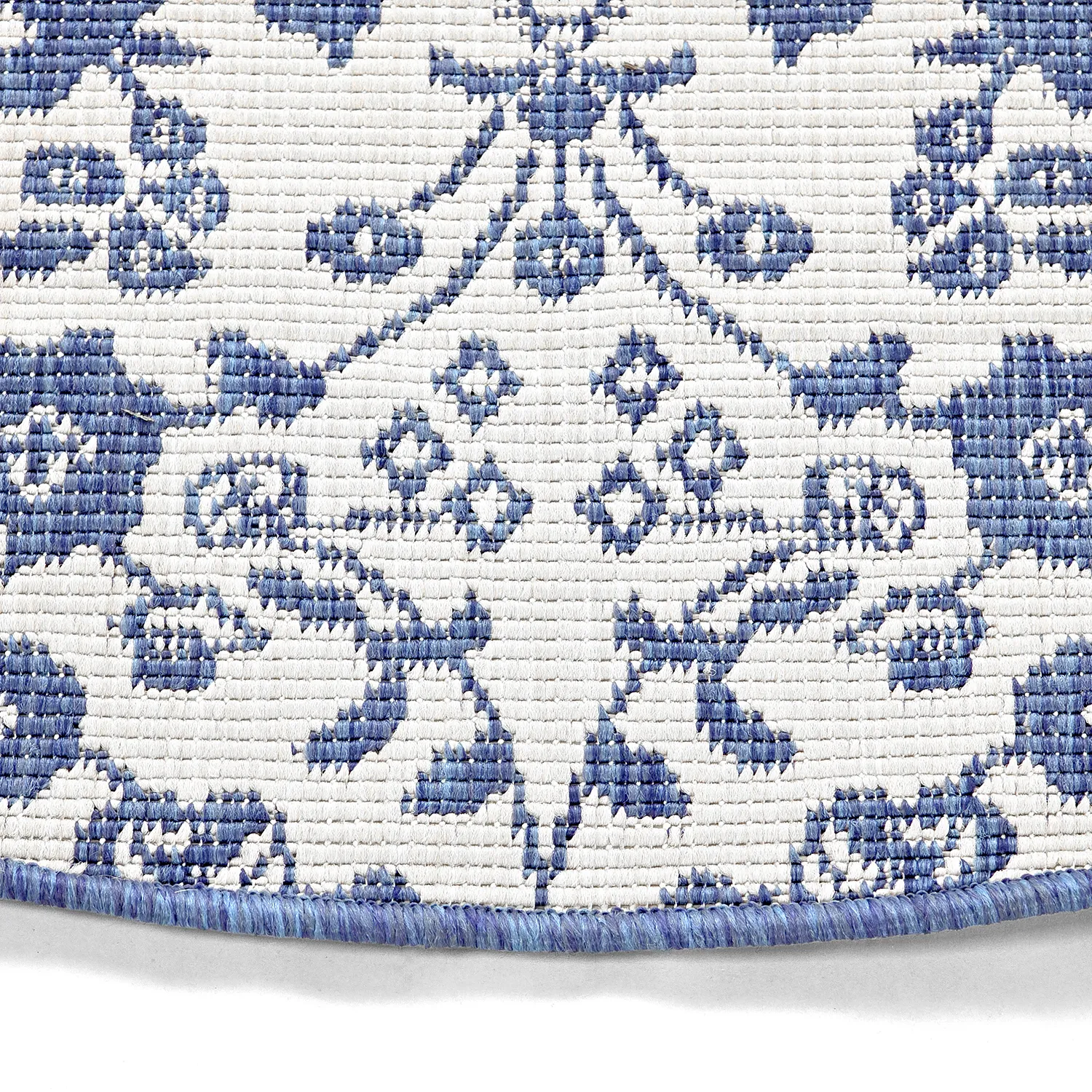 Tapete redondo - Brussels Ocean (azul)