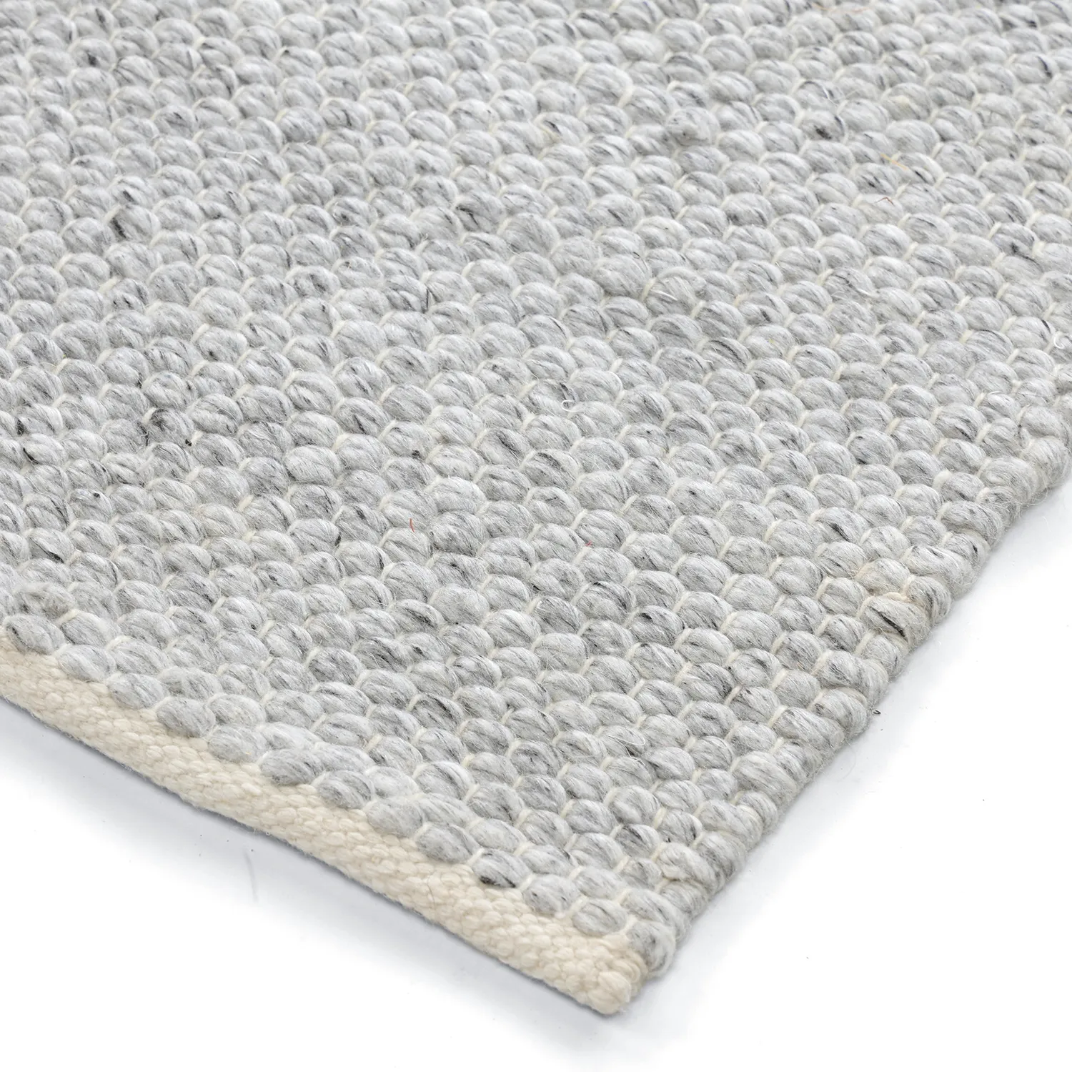 Tapete para interior e exterior - Arco Wool Look (cinza/bege)