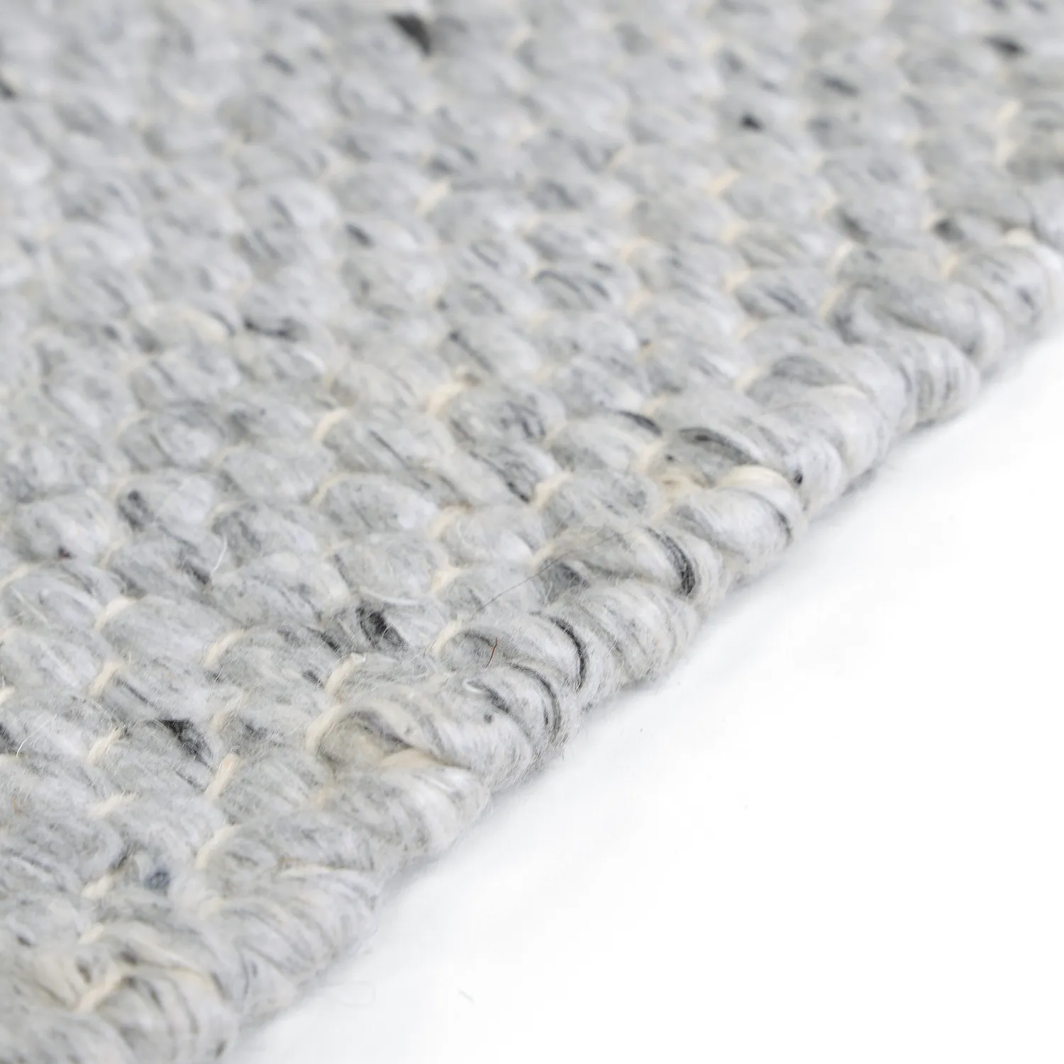 Tapete para interior e exterior - Arco Wool Look (cinza/bege)