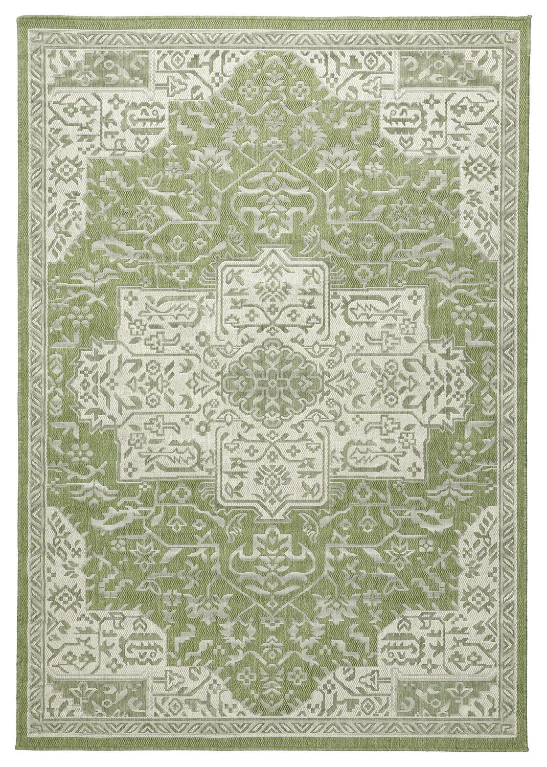 Tapete para interior e exterior - Dhamar (verde)