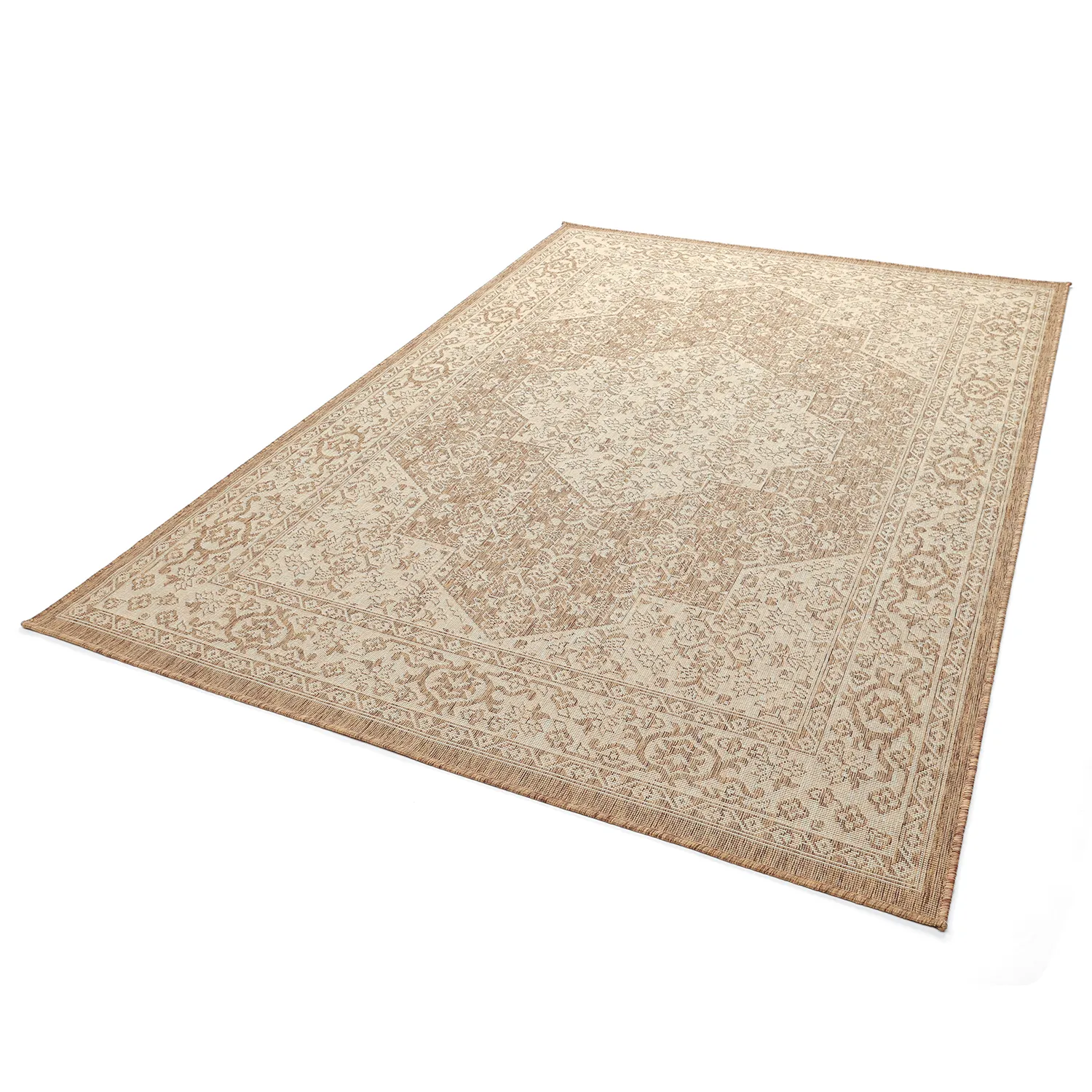 Tapete para interior e exterior - Mekele (marrom)