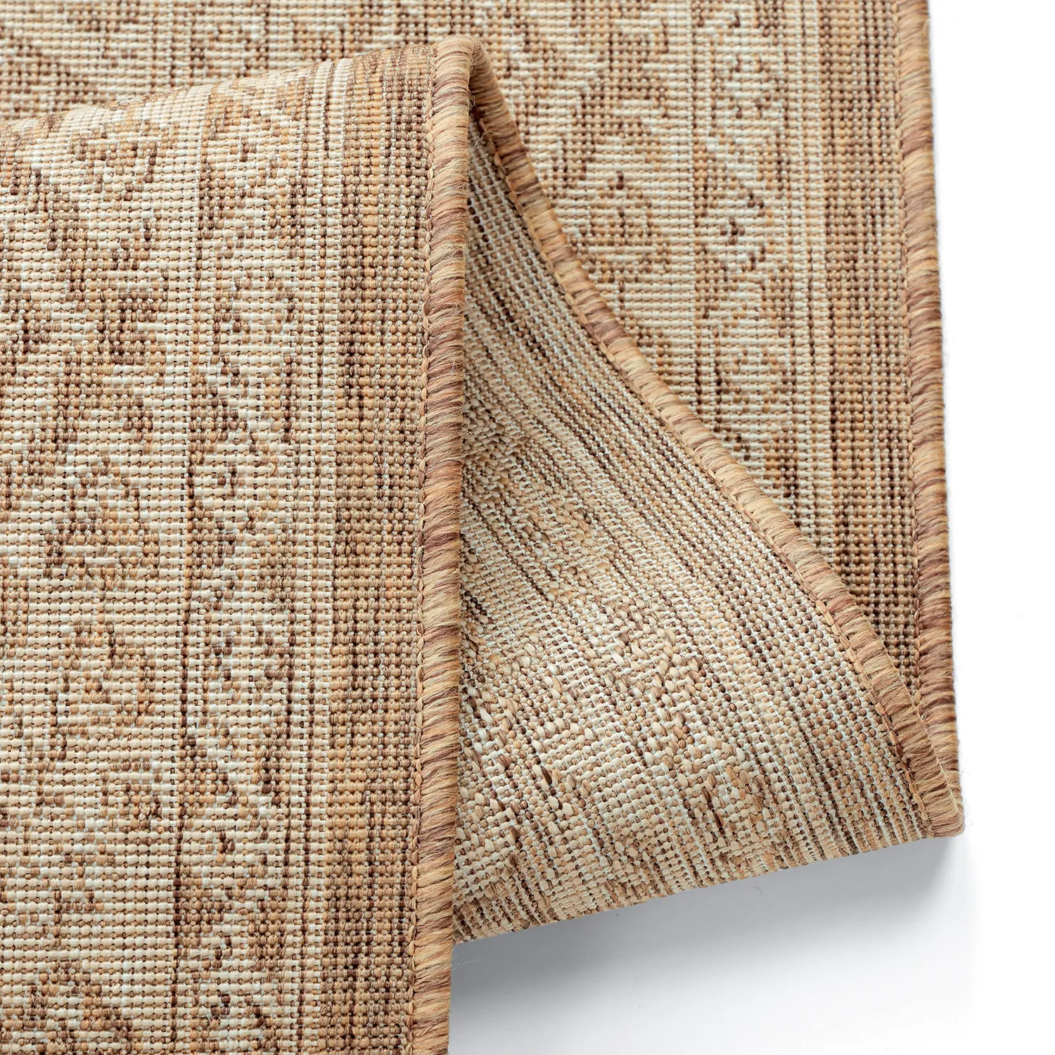 Tapete para interior e exterior - Mekele (marrom)