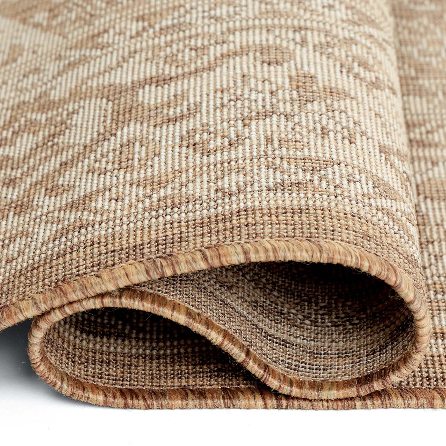 Tapete para interior e exterior - Mekele (marrom)