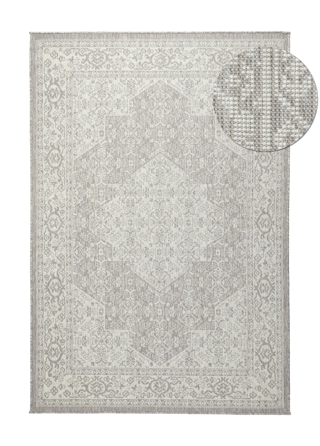 Tapete para interior e exterior - Mekele (taupe)