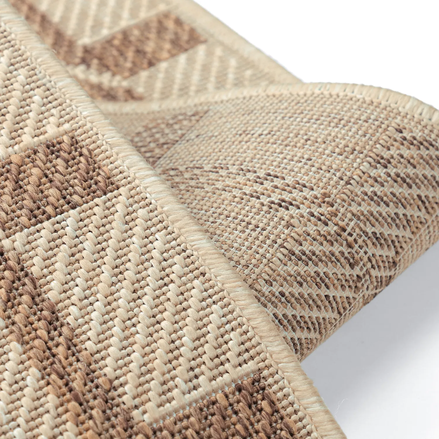 Tapete para interior e exterior - Nicosia (marrom)