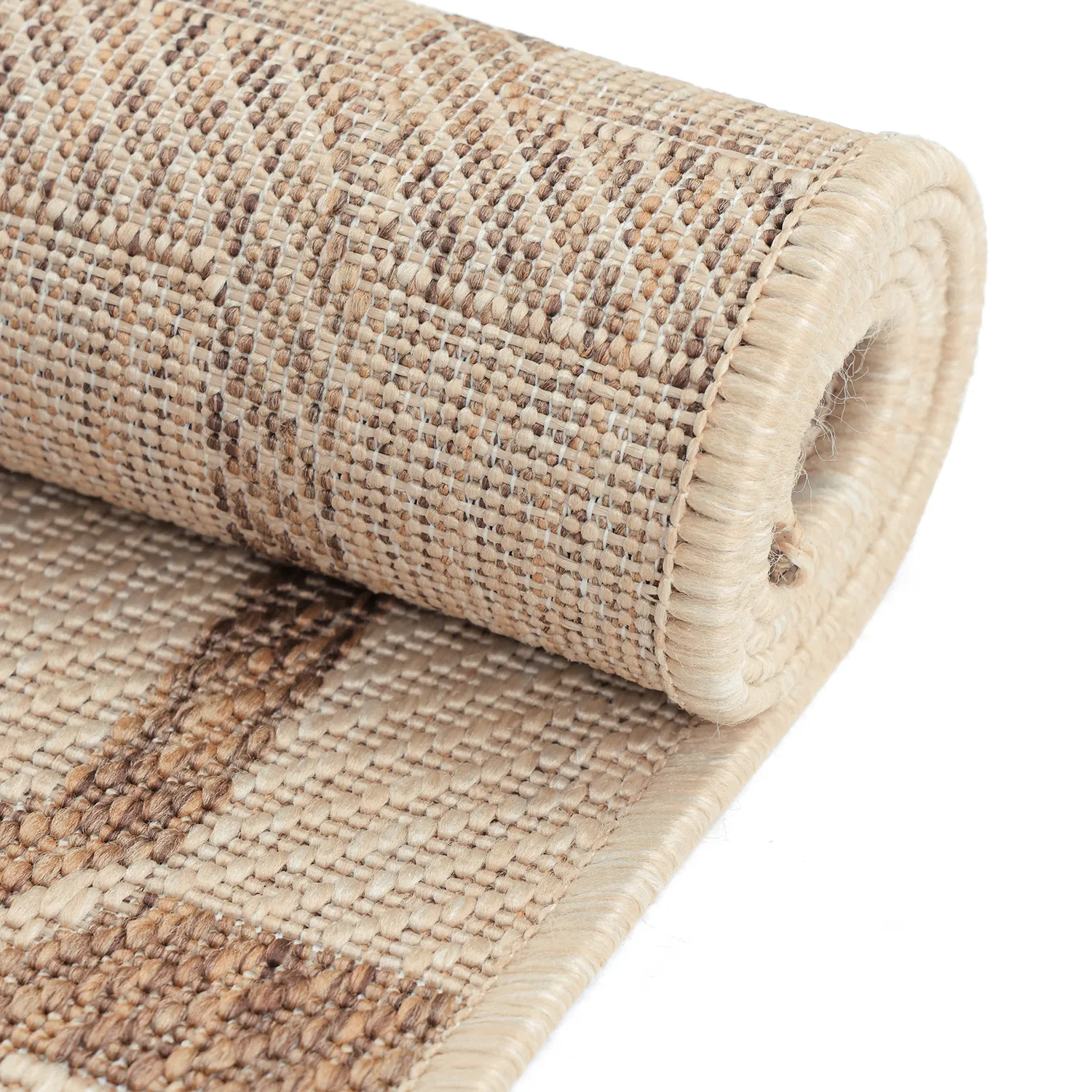 Tapete para interior e exterior - Nicosia (marrom)
