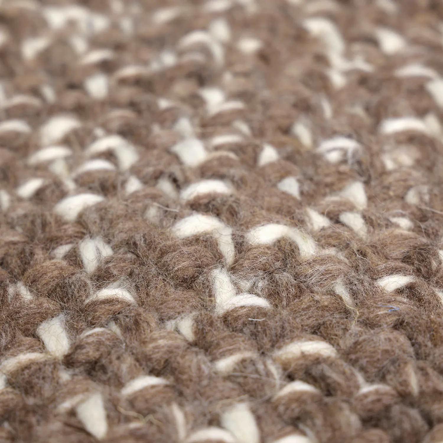 Tapete para interior e exterior - Orta Wool Look (marrom)