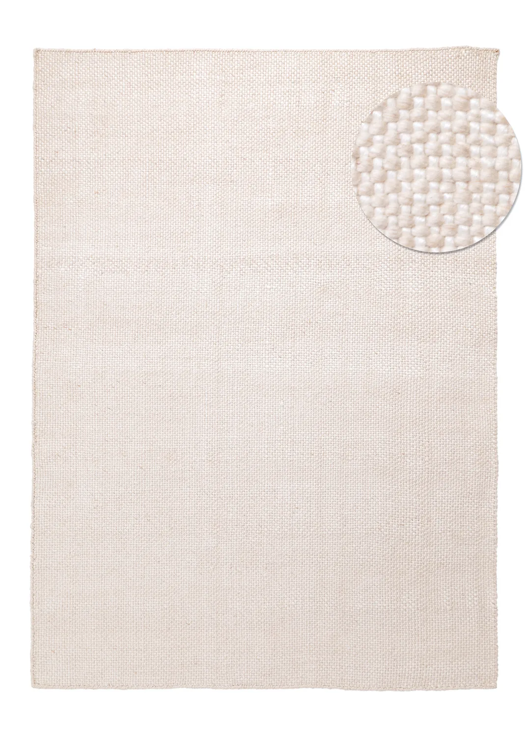 Tapete para interior e exterior - Orta Wool Look (creme)