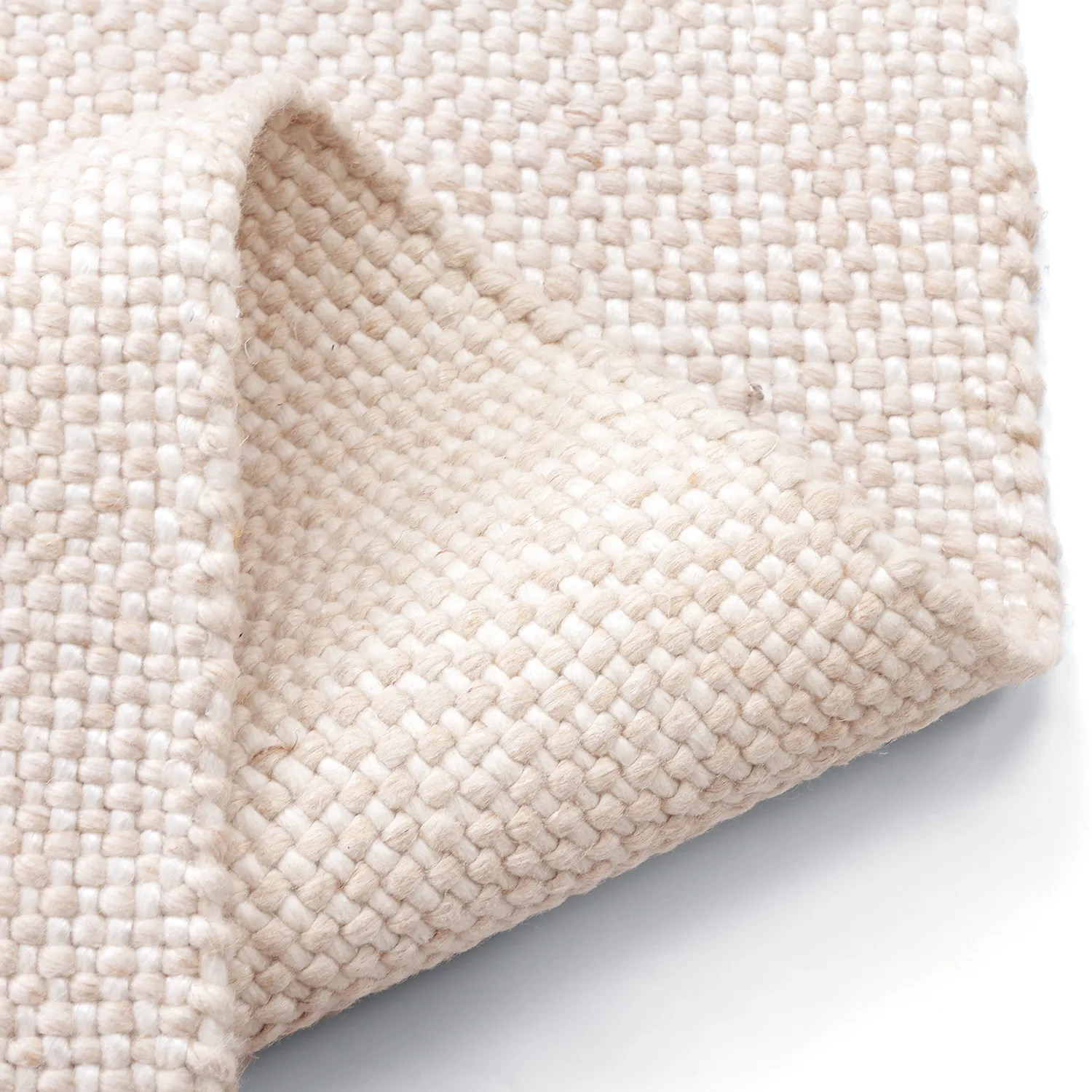 Tapete para interior e exterior - Orta Wool Look (creme)