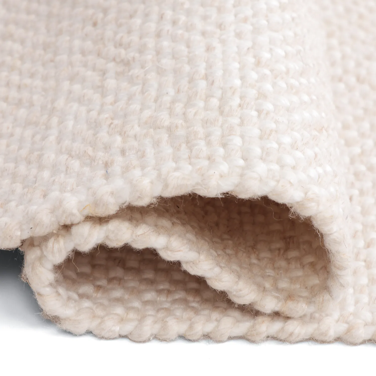 Tapete para interior e exterior - Orta Wool Look (creme)