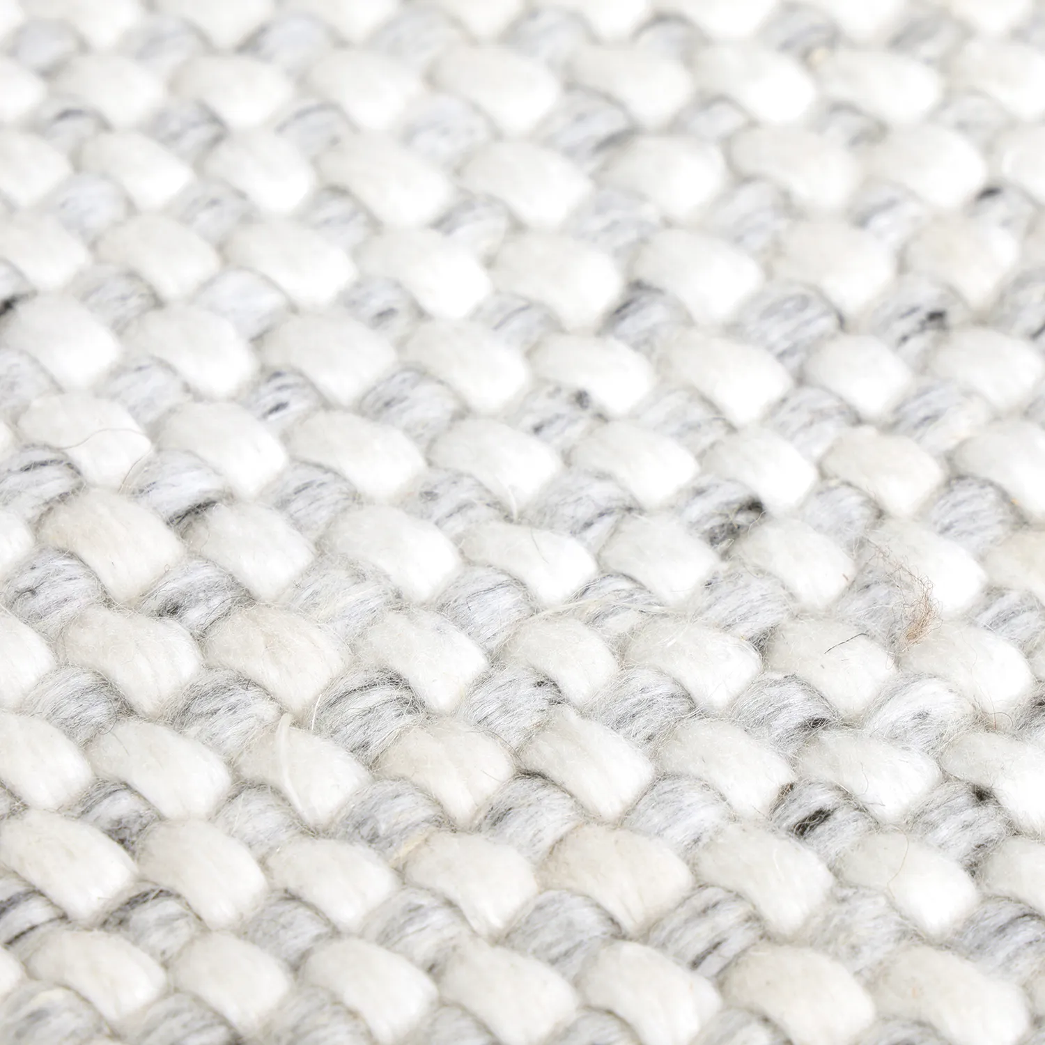 Tapete para interior e exterior - Orta Wool Look (cinza claro)