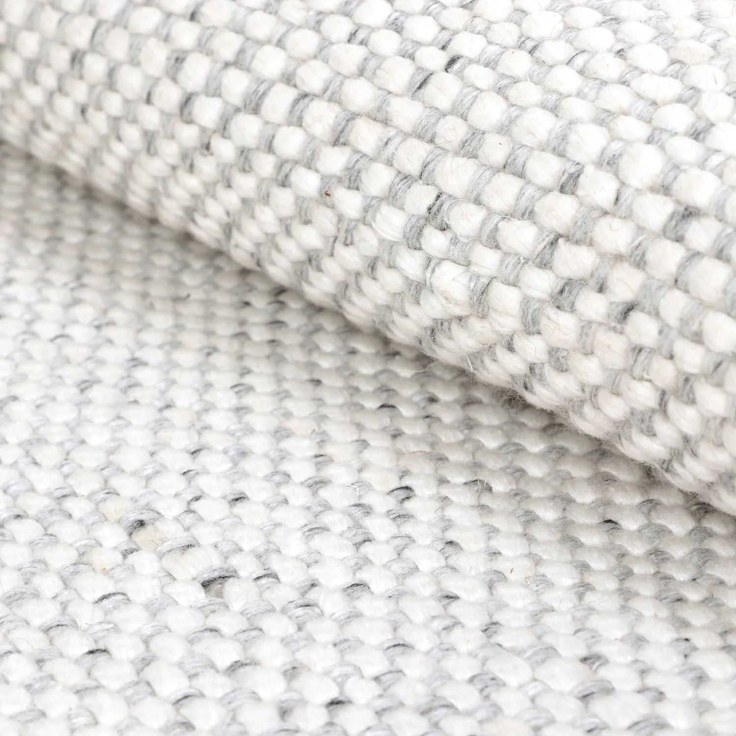 Tapete para interior e exterior - Orta Wool Look (cinza claro)