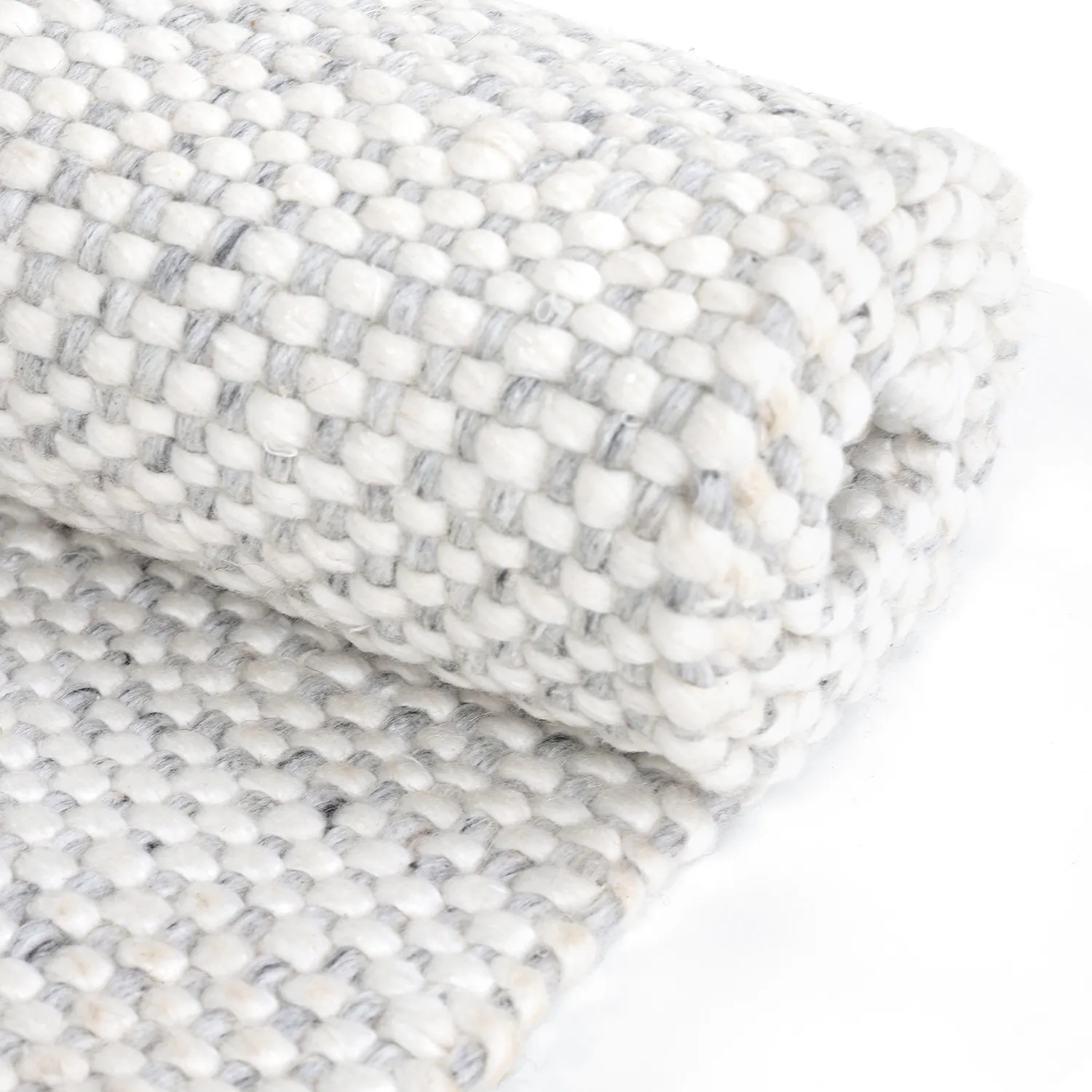 Tapete para interior e exterior - Orta Wool Look (cinza claro)