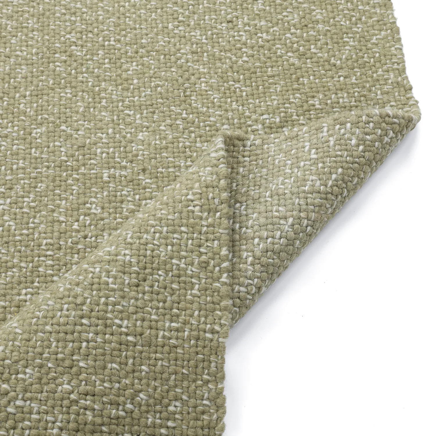 Tapete para interior e exterior - Orta Wool Look (verde musgo)