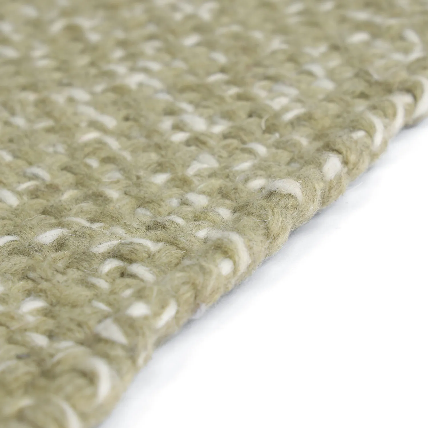 Tapete para interior e exterior - Orta Wool Look (verde musgo)
