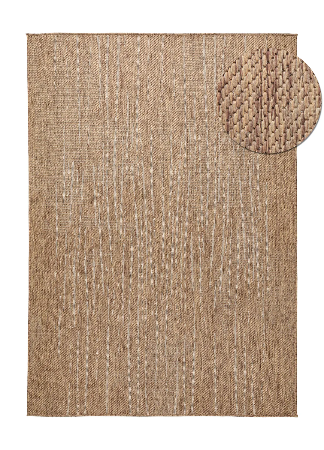 Tapete para interior e exterior - Ragusa (marrom/creme)
