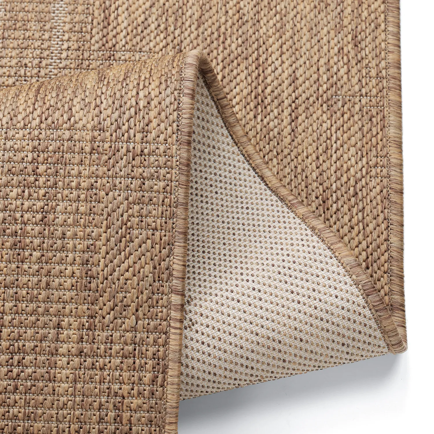 Tapete para interior e exterior - Ragusa (marrom/creme)