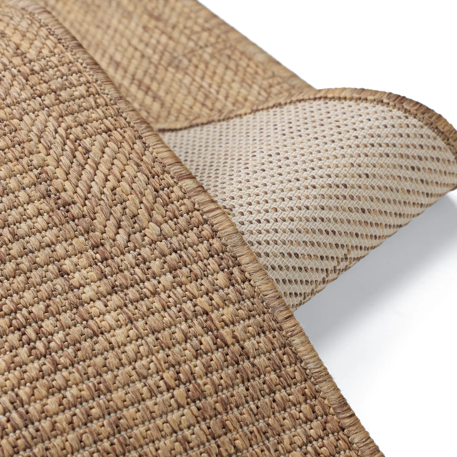 Tapete para interior e exterior - Ragusa (marrom/creme)