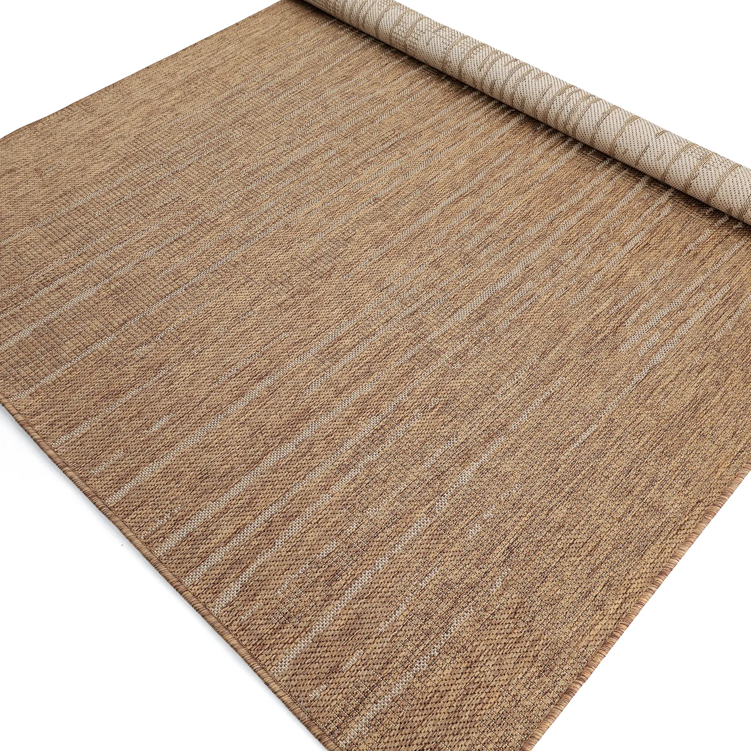 Tapete para interior e exterior - Ragusa (marrom/creme)