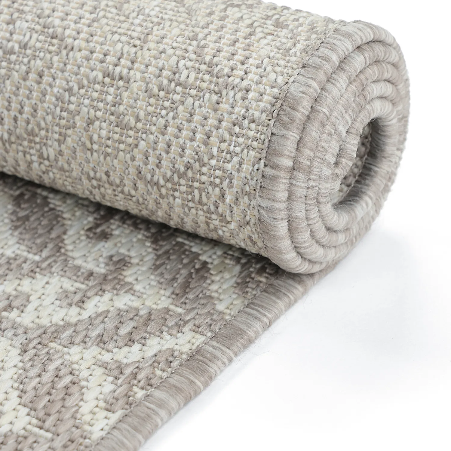 Tapete para interior e exterior - Sfax (taupe)