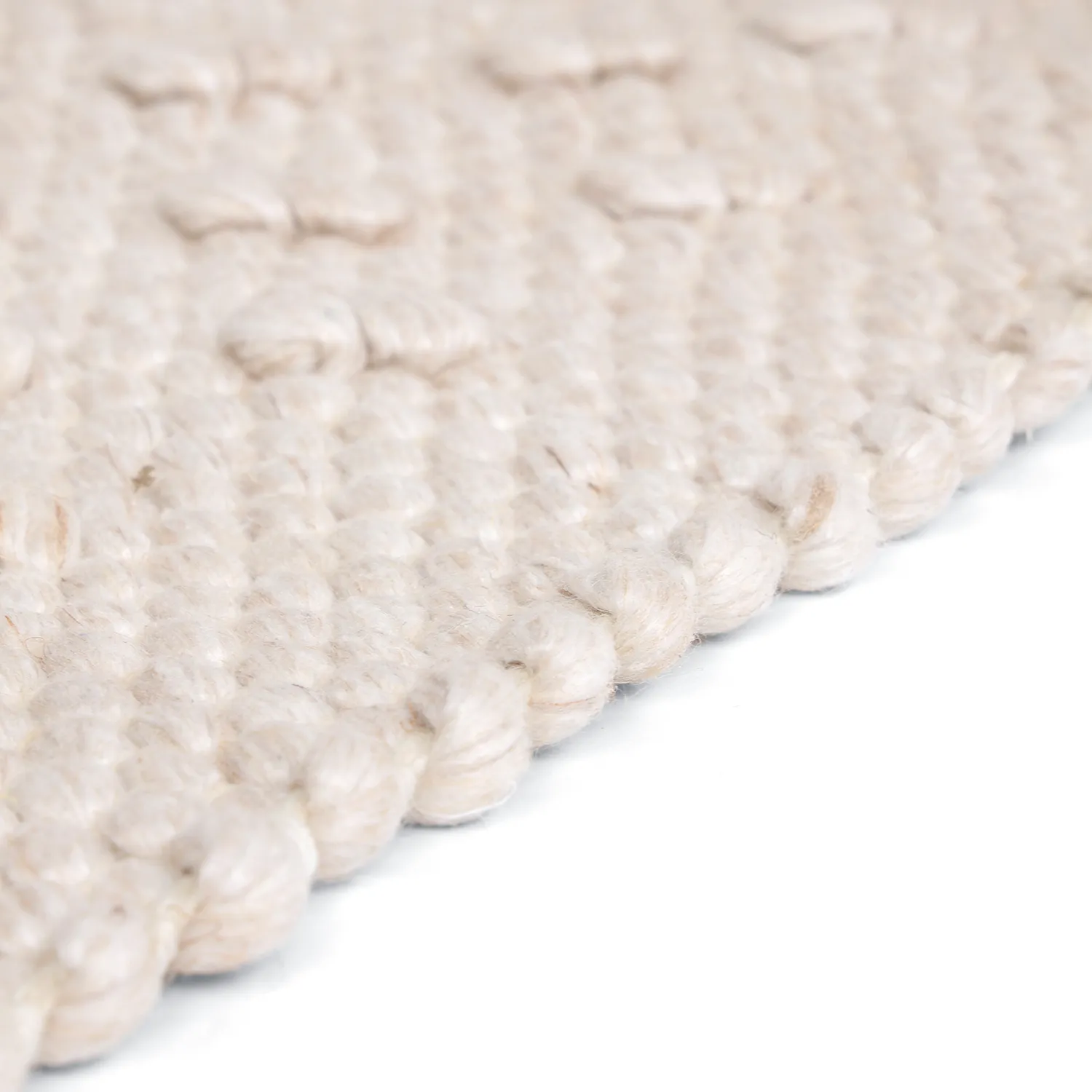 Tapete para interior e exterior - Todi Wool Look (creme)