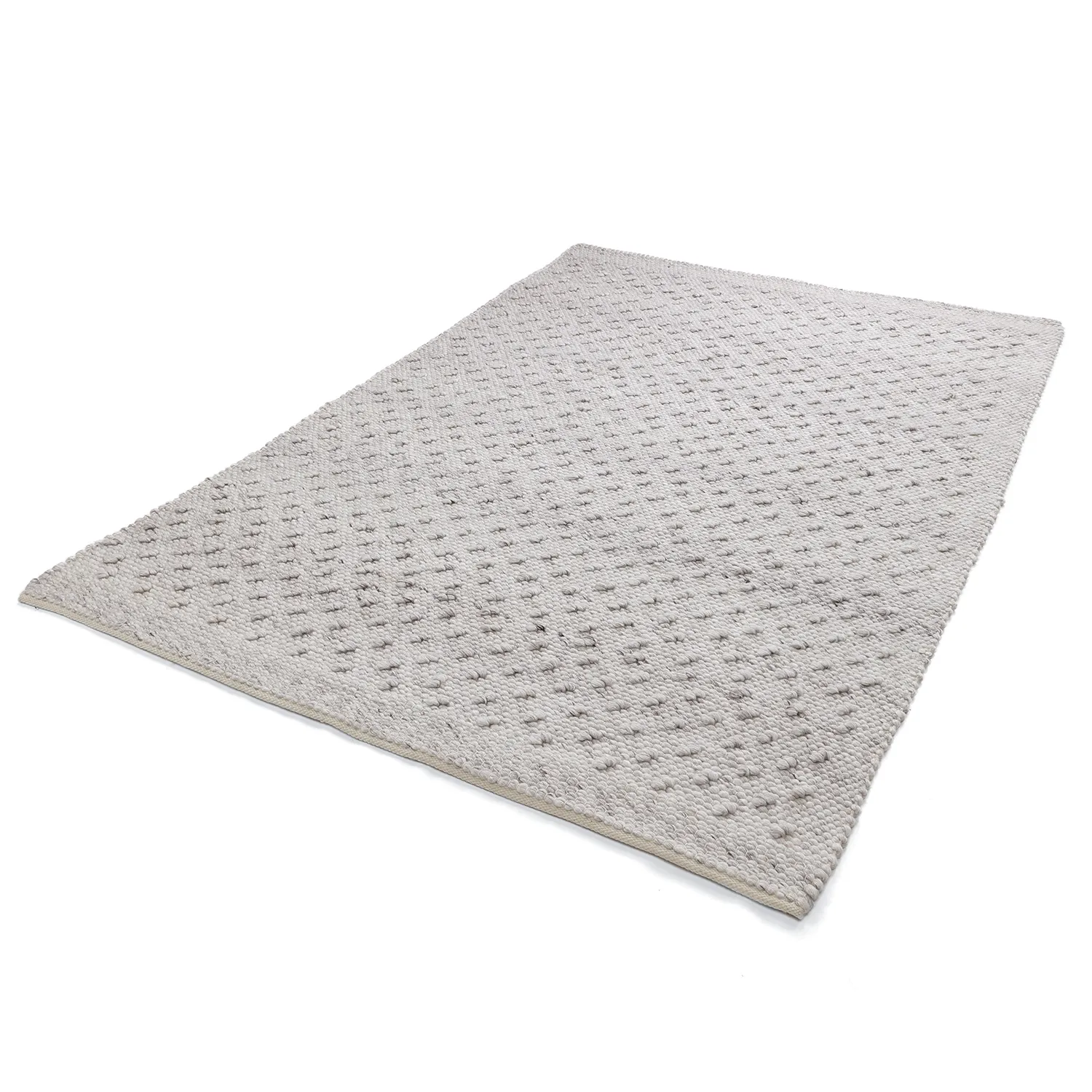 Tapete para interior e exterior - Todi Wool Look (cinza/bege)