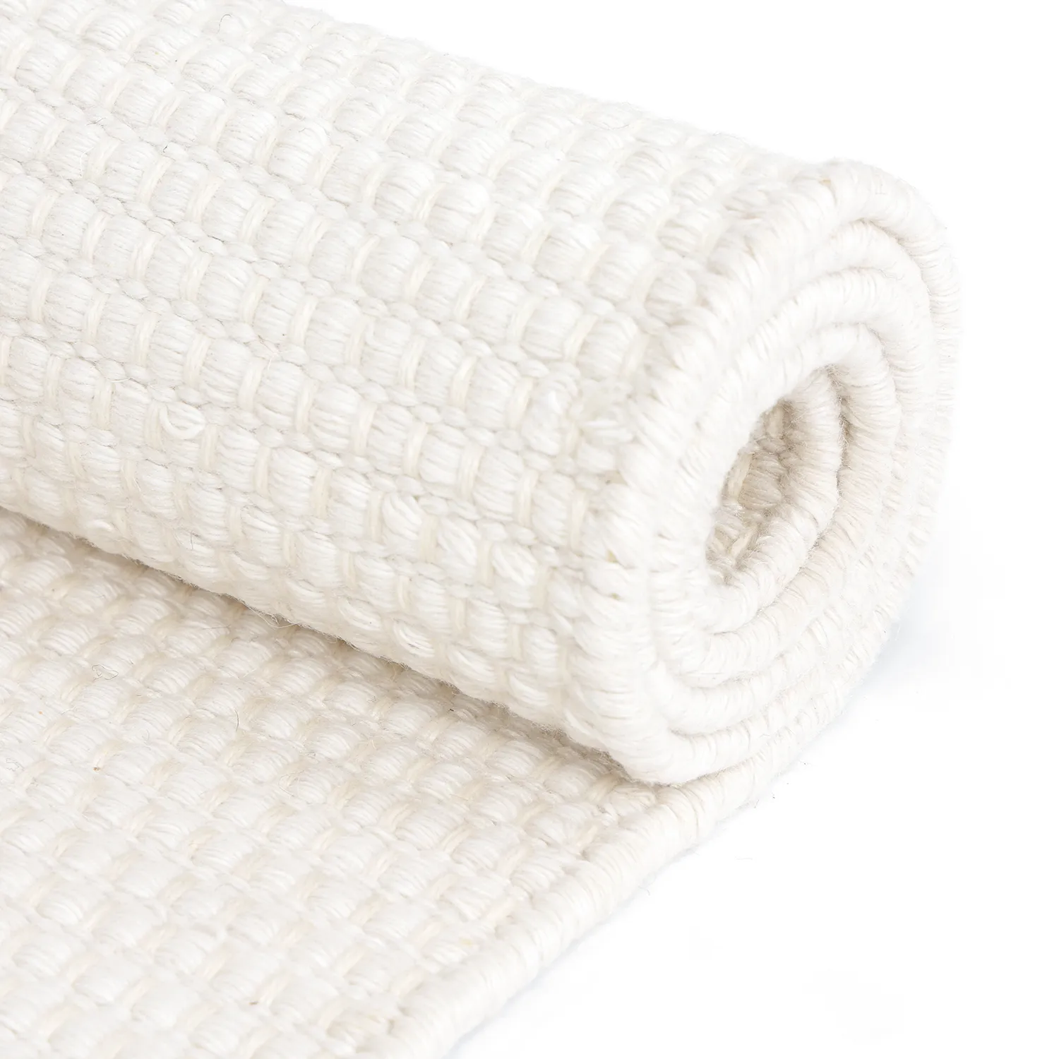 Tapete para interior e exterior - Coastal Wool Look (creme)