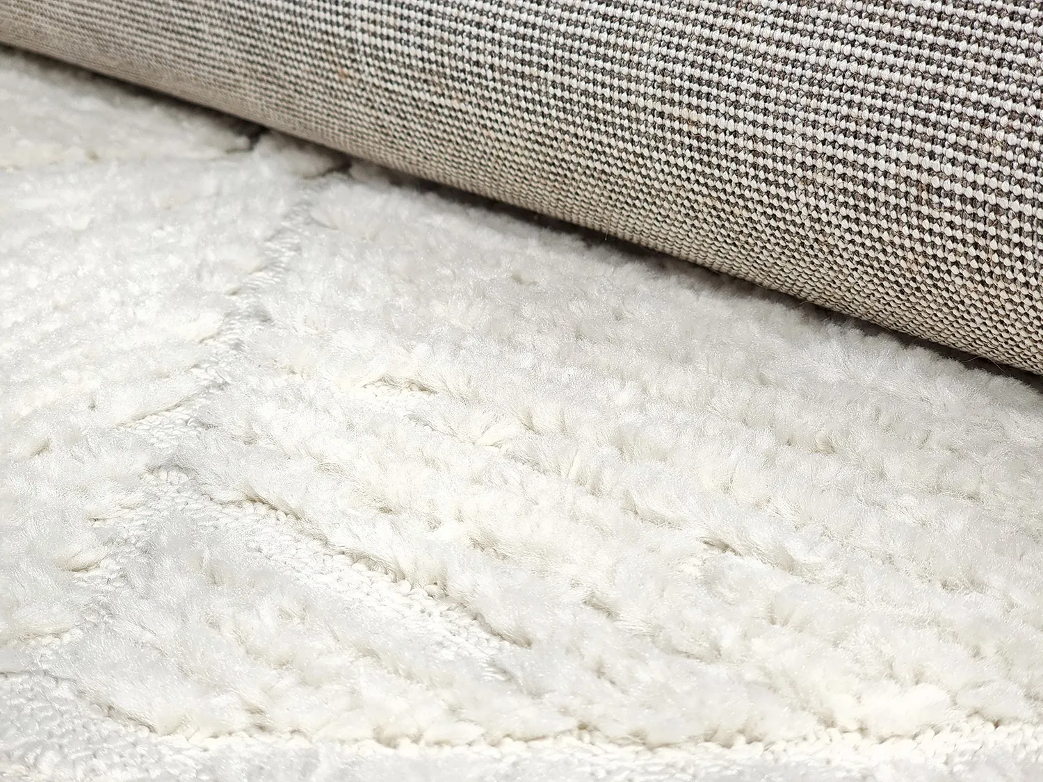 Tapete redondo - Dallas (offwhite)