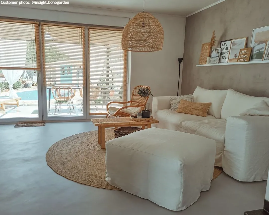 Tapetes redondos - Flätan (juta)