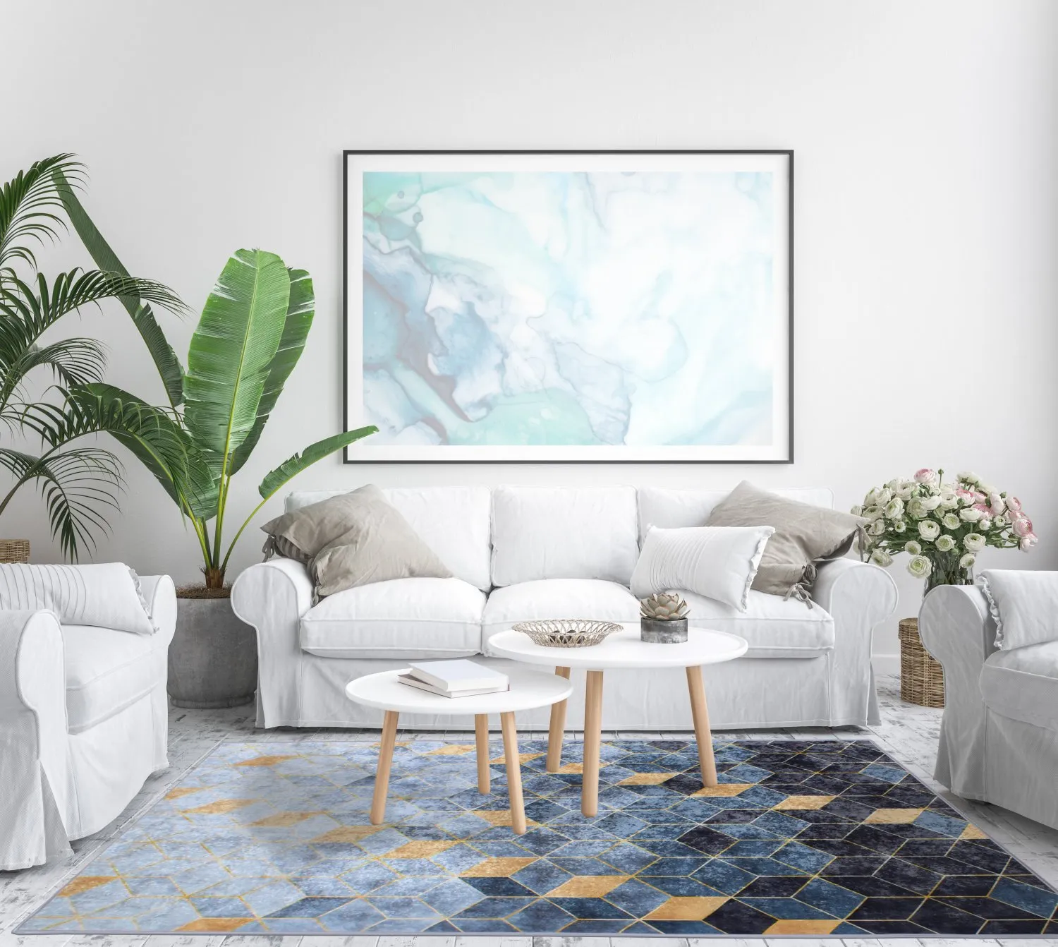 Tapete Wilton - Brigooda (azul)