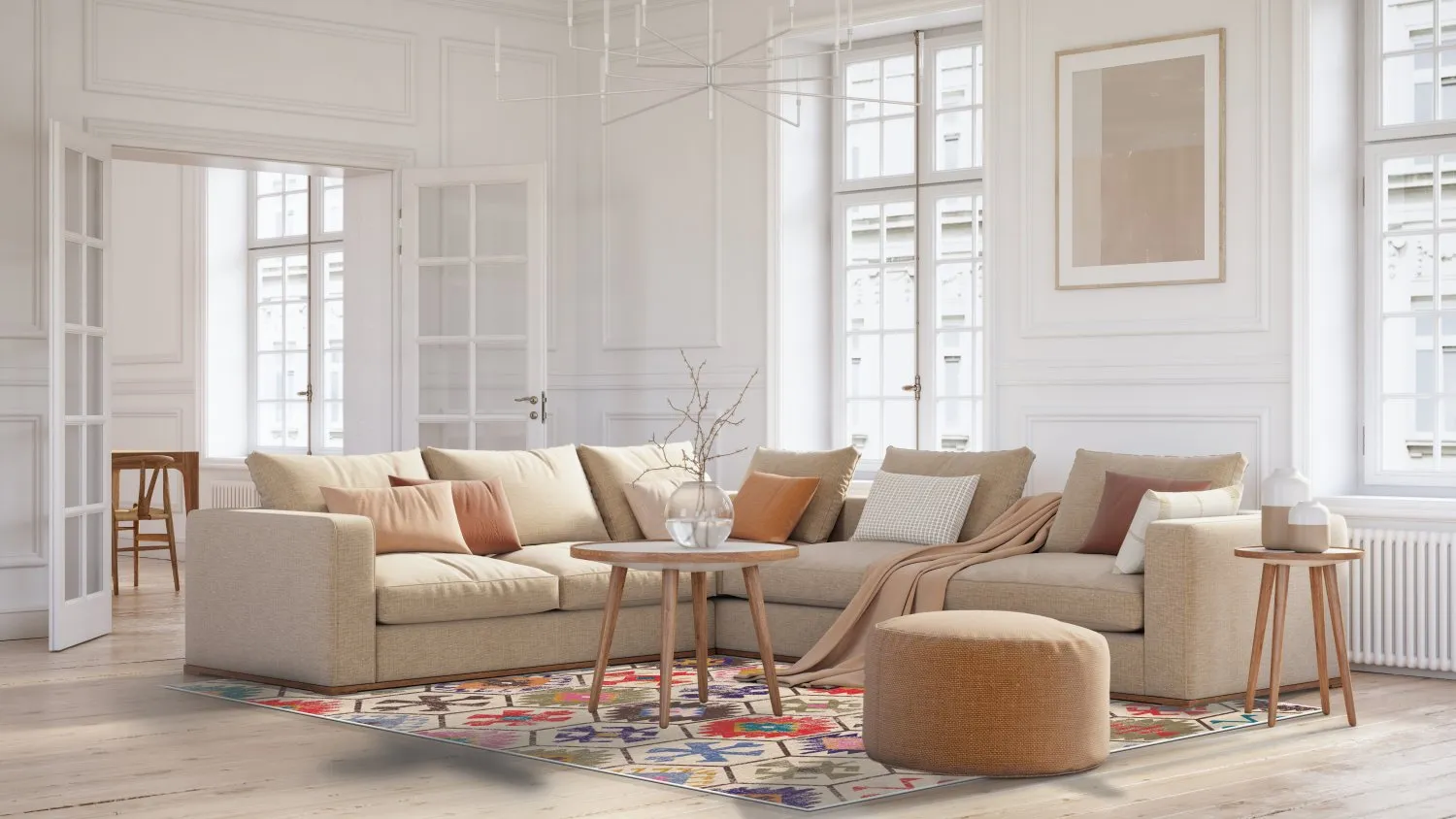 Tapete Wilton - Kulu (multicolorido)