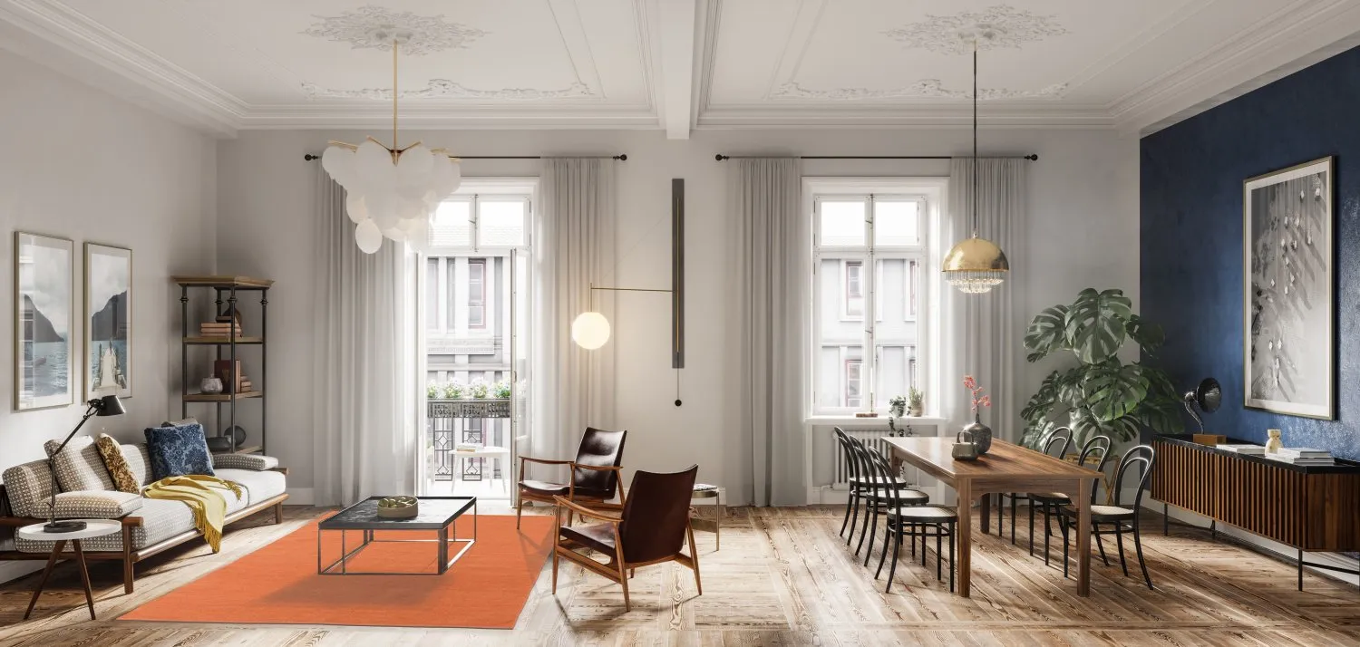 Tapete de lã - Hamilton (Cinnamon)